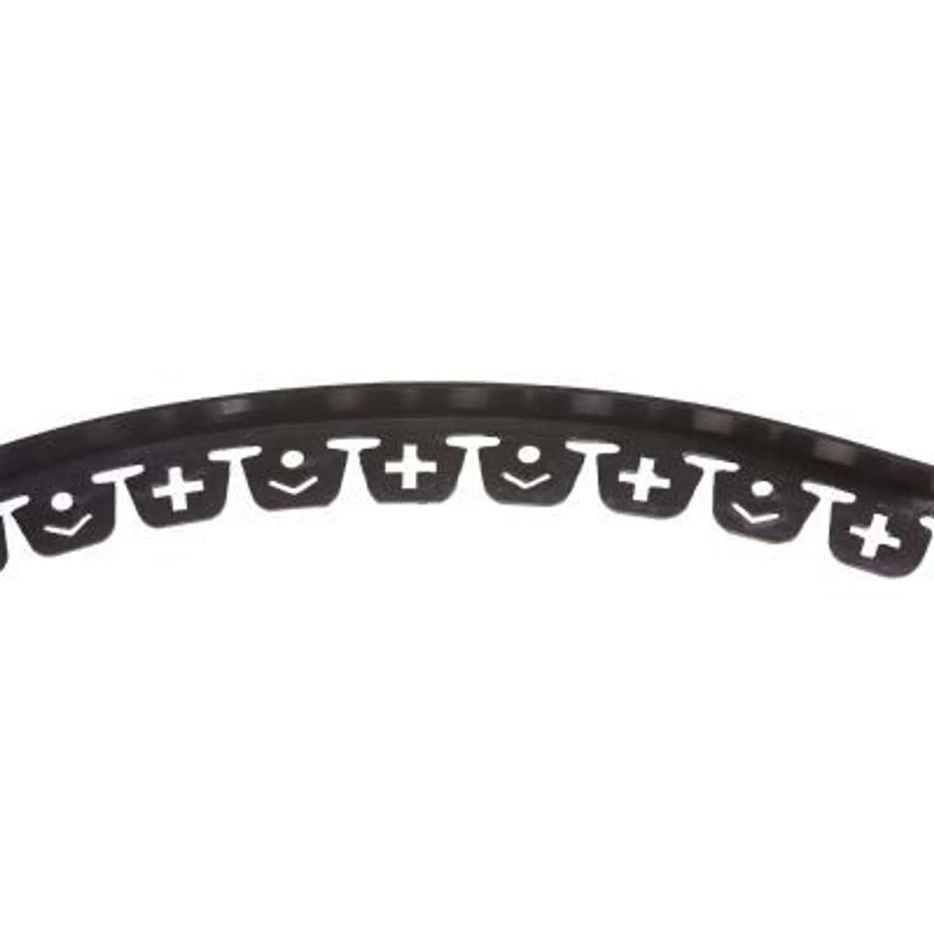 BORDE PARA JARDÍN PLÁSTICO NEGRO 2.054 KG