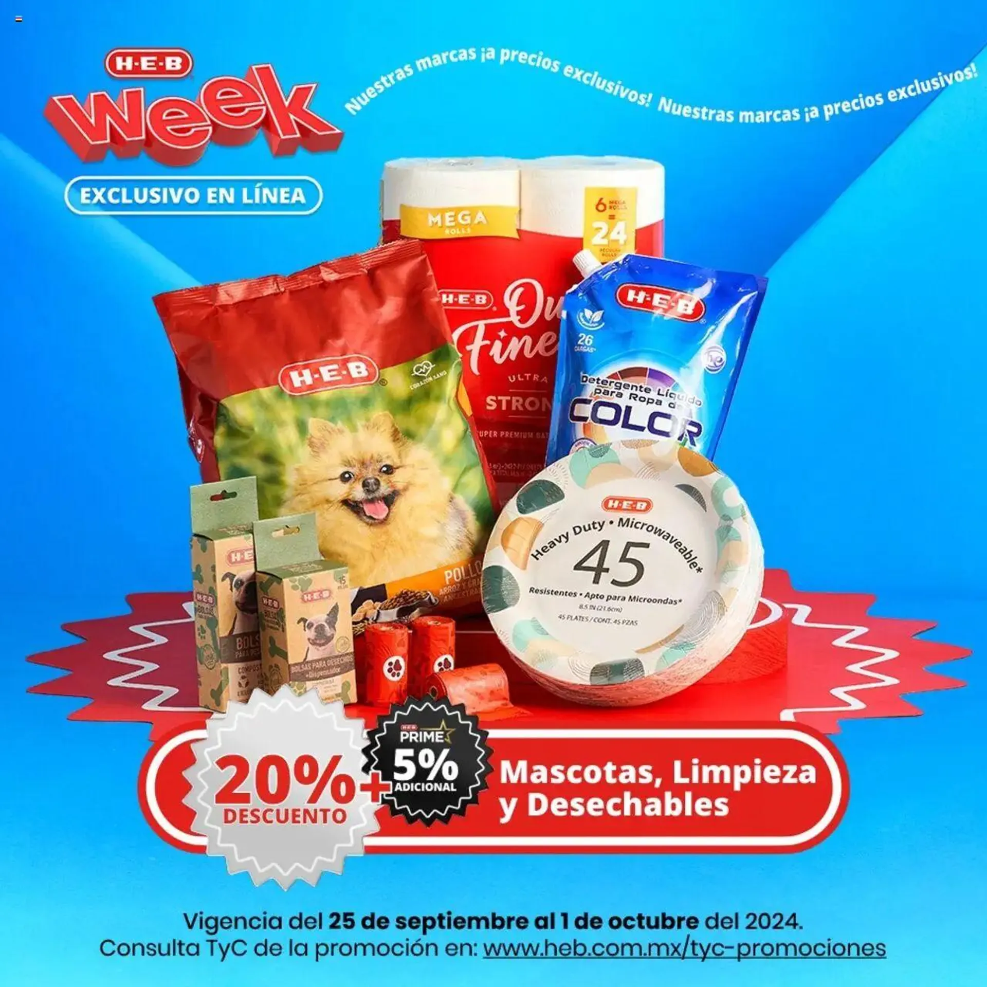 Catálogo de H-E-B folleto Prime Week 25 de septiembre al 1 de octubre 2024 - Pagina 2