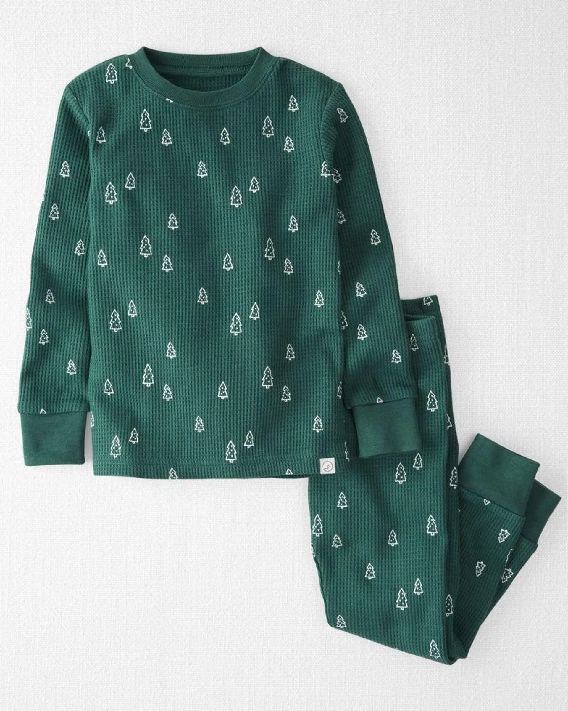 Conjunto De Pijamas En Punto Gofrado Con Estampado De Pinos Carter's Little Planet