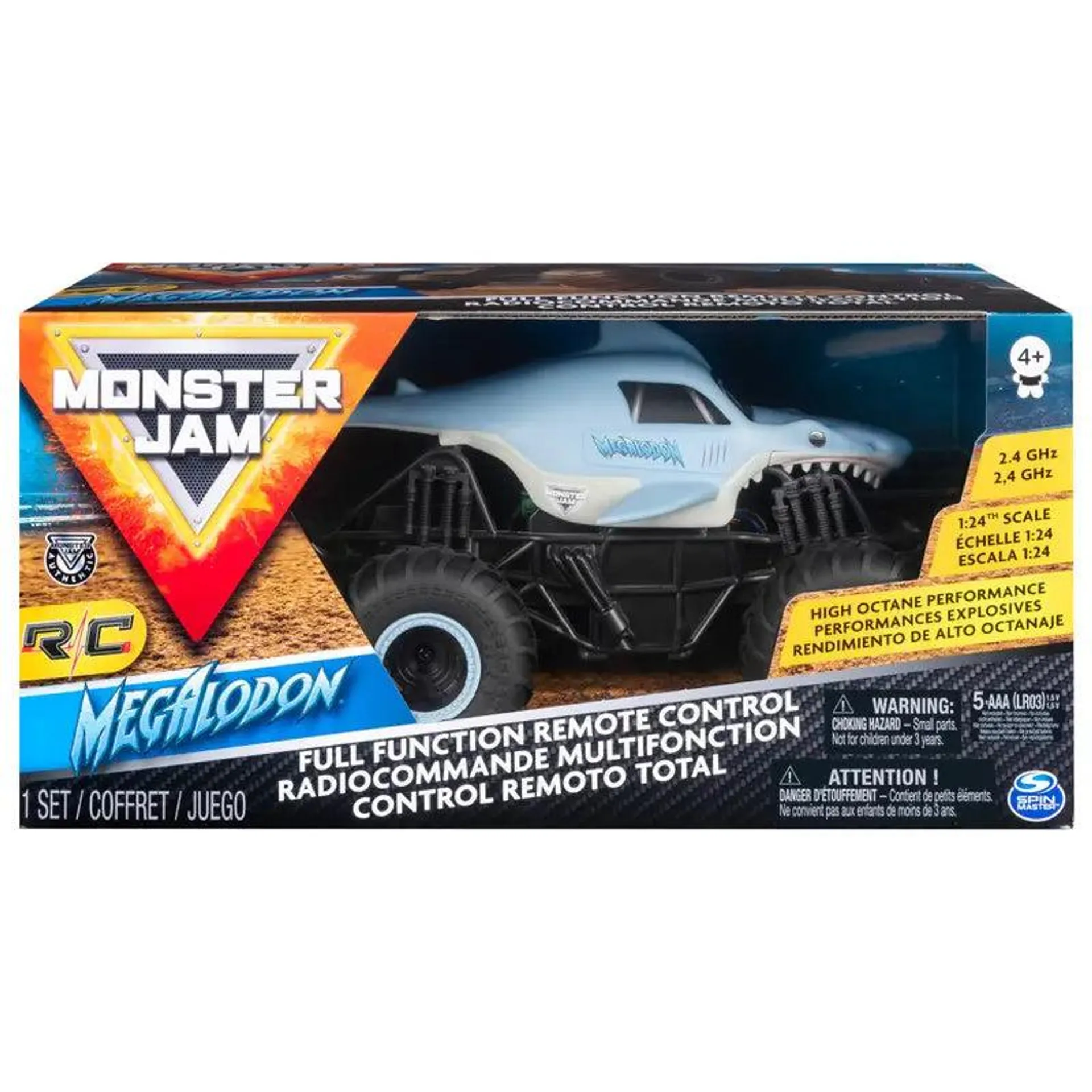 Monster Jam 1:24 RC Megalodon