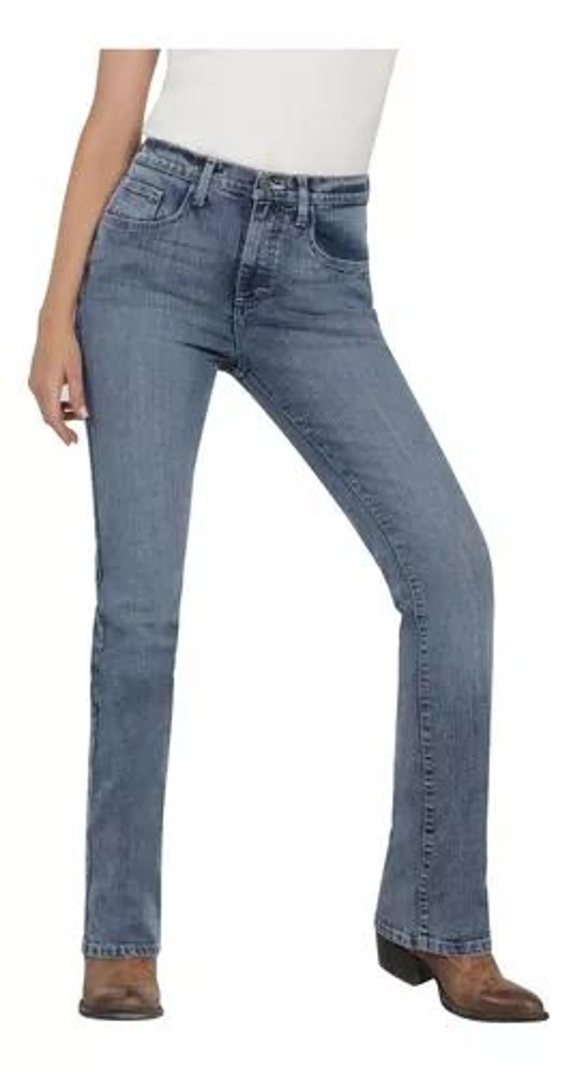 Jeans Vaqueros Mujer Wrangler High Rise Boot 403