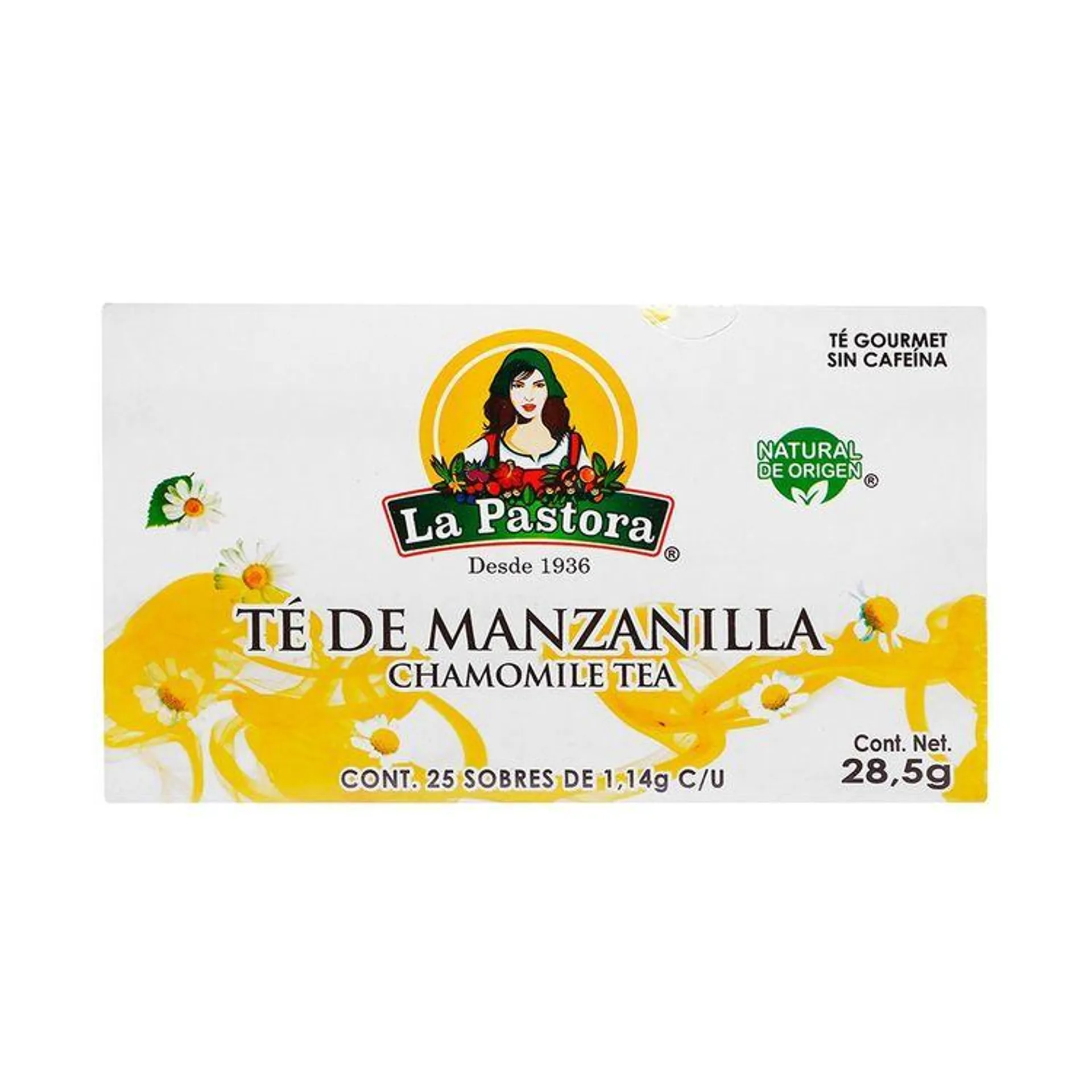 Té de Manzanilla 25 Sobres - La Pastora - 1 pieza