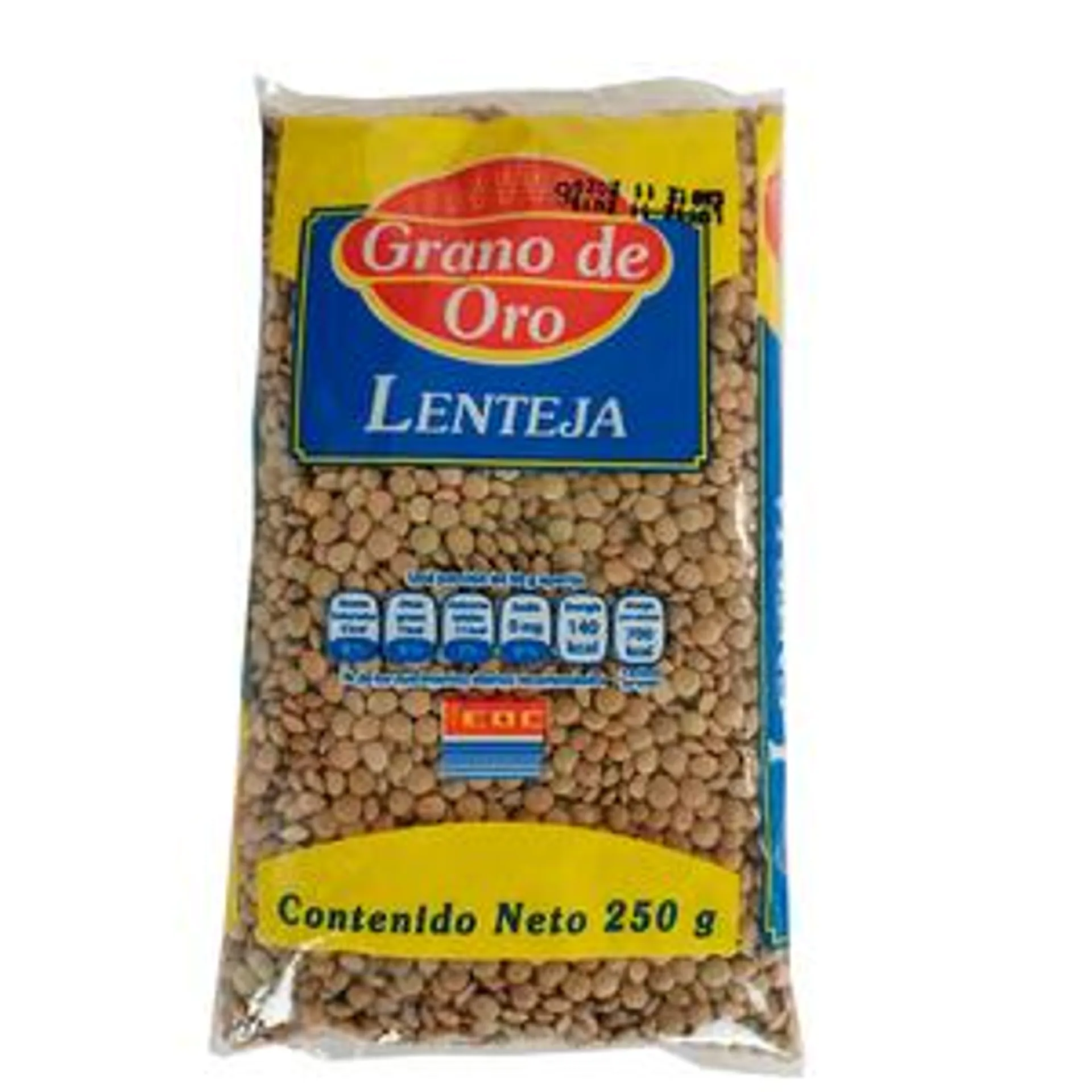 LENTEJA GRANO DE ORO 250 GR.