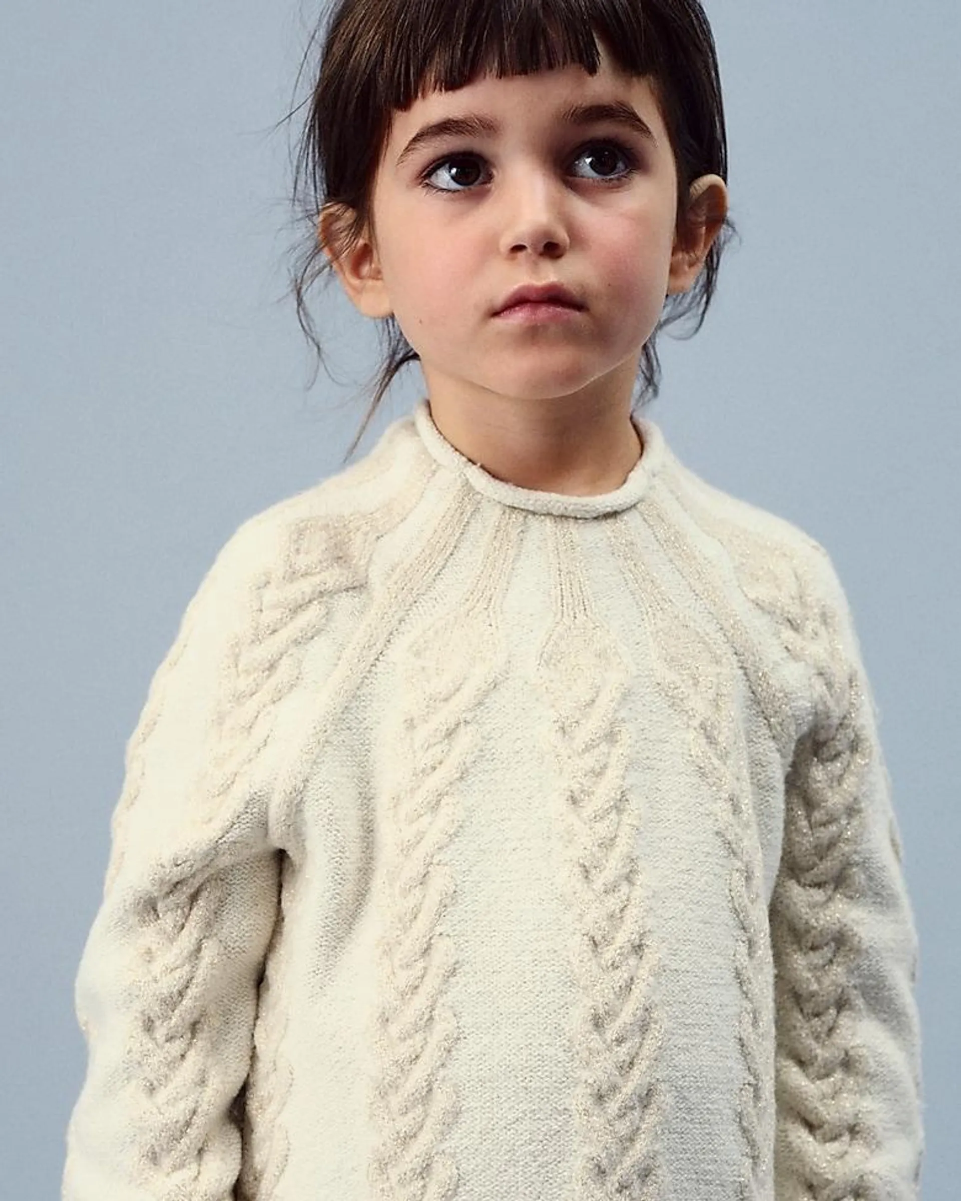 Girls' heart rollneck™ sweater