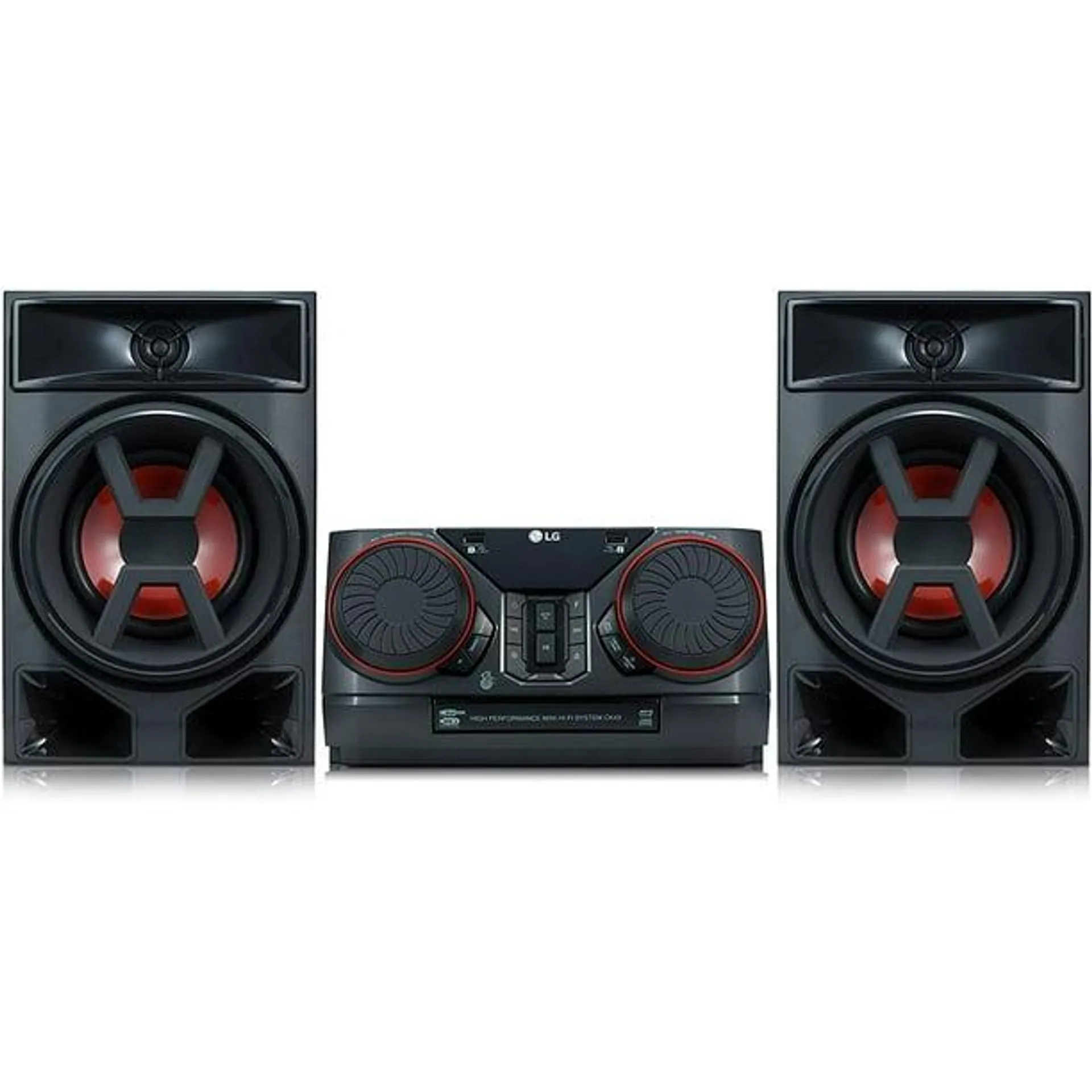 Minicomponente LG CK/43 300W USB DUAL MULTIBLUETOOTH CD Negro