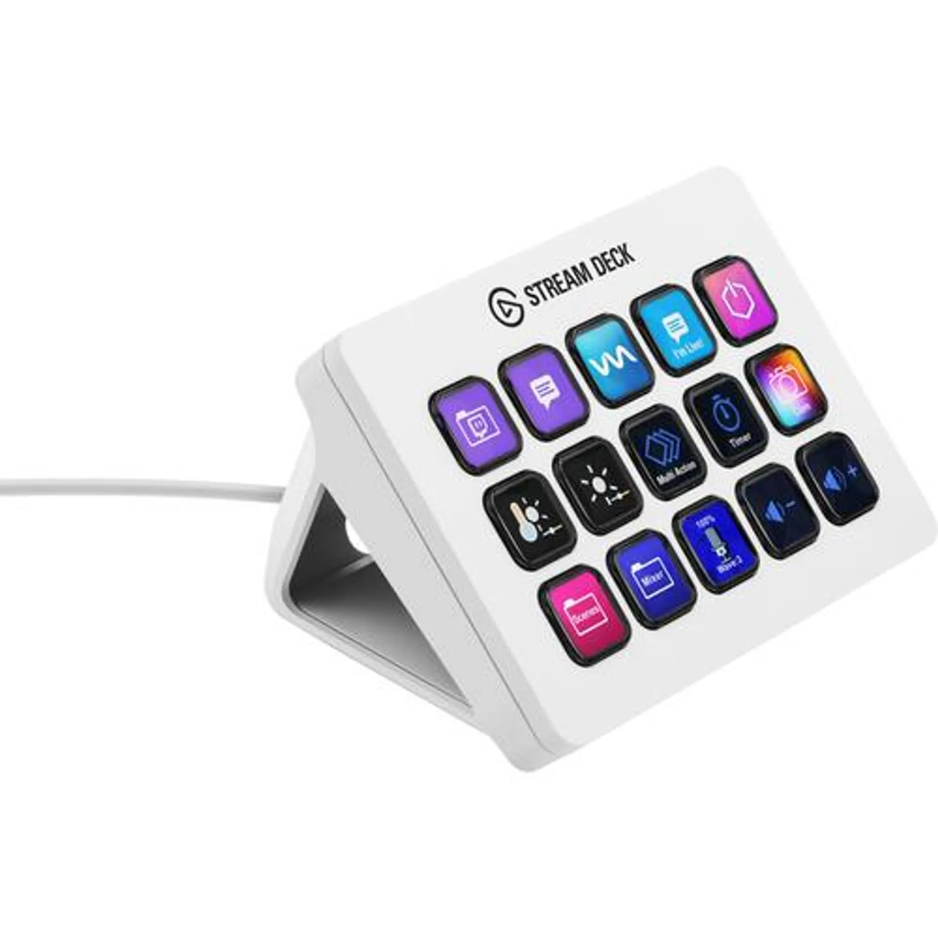 Stream Deck Elgato Mk.2 15 Teclas Alambrico Usb Blanco 10Gba9911