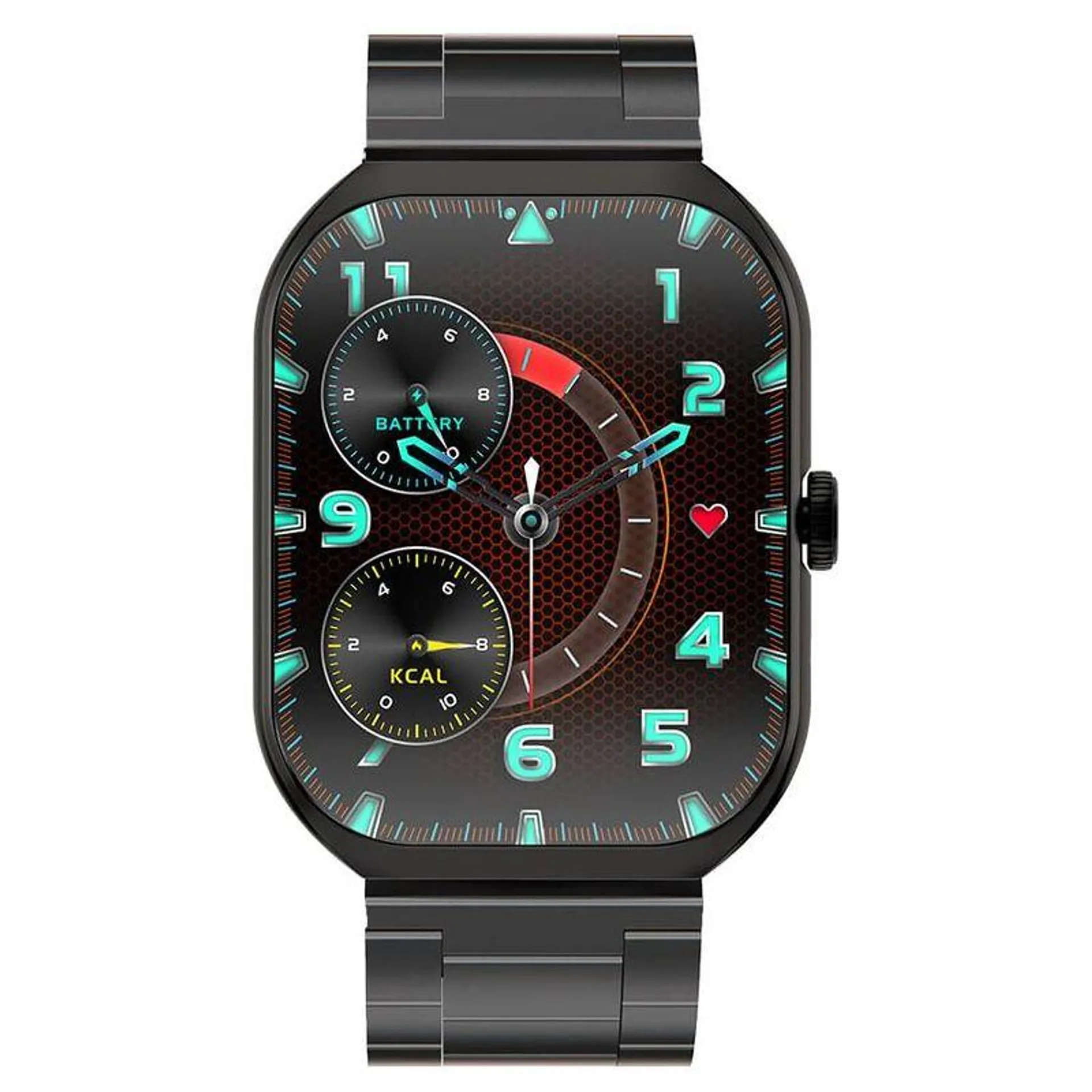 Smartwatch STF Kronos Iron Amoled 2.1'' Correa Metálica