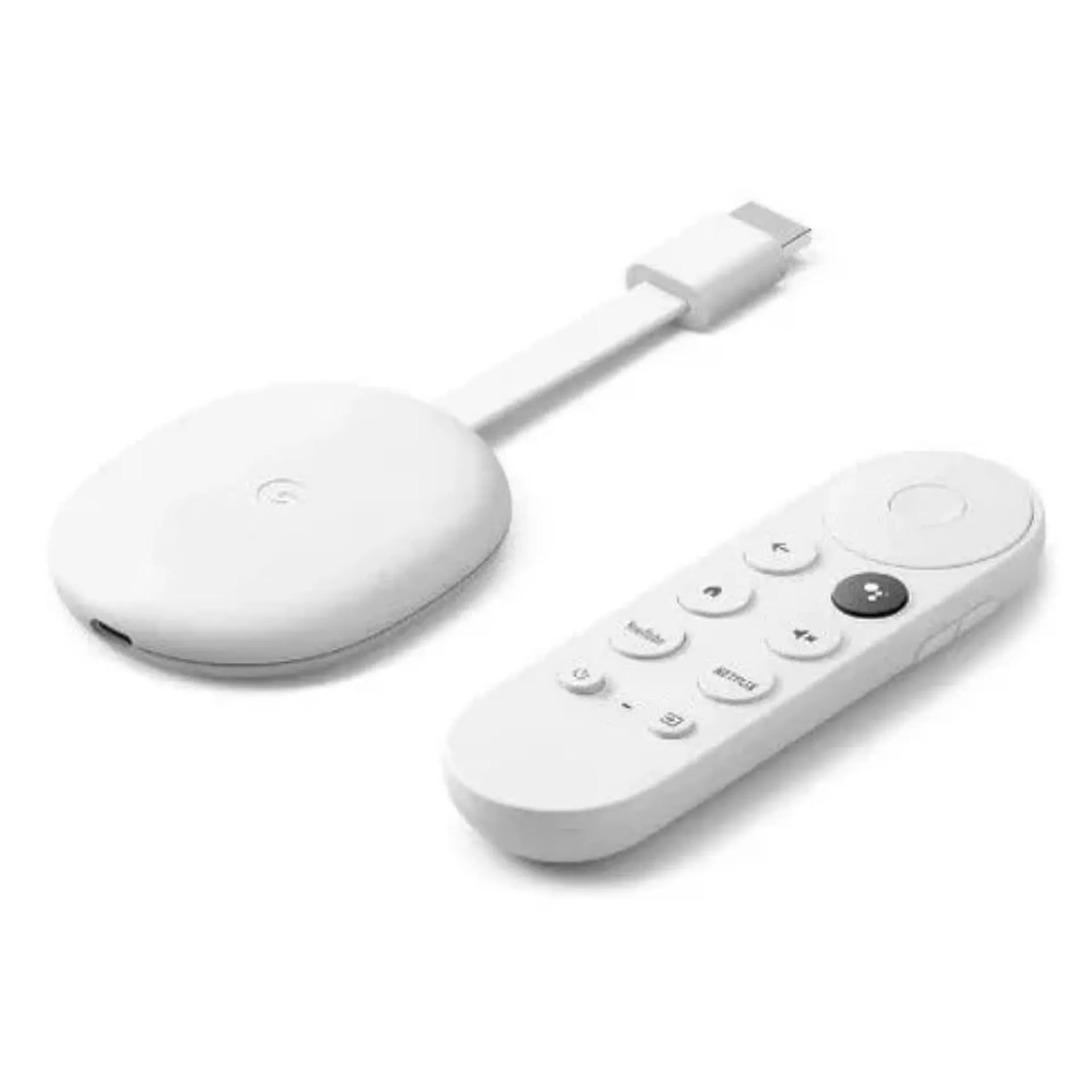 Google Chromecast Con Google Tv Hd Color Blanco Color Blanco Tipo De Control Remoto De Voz