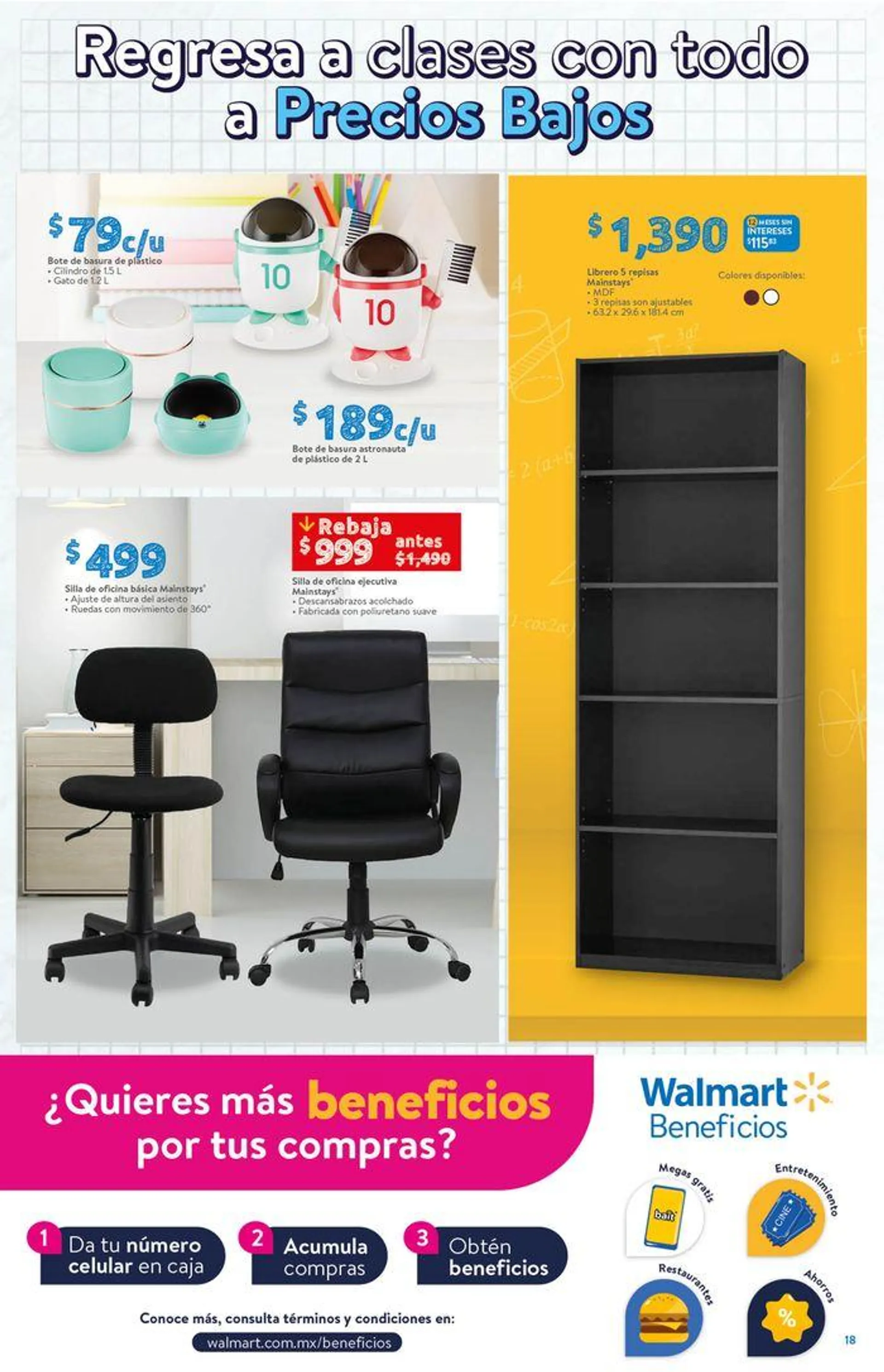 Catálogo de Walmart - Back to School 16 de agosto al 17 de septiembre 2024 - Pagina 18