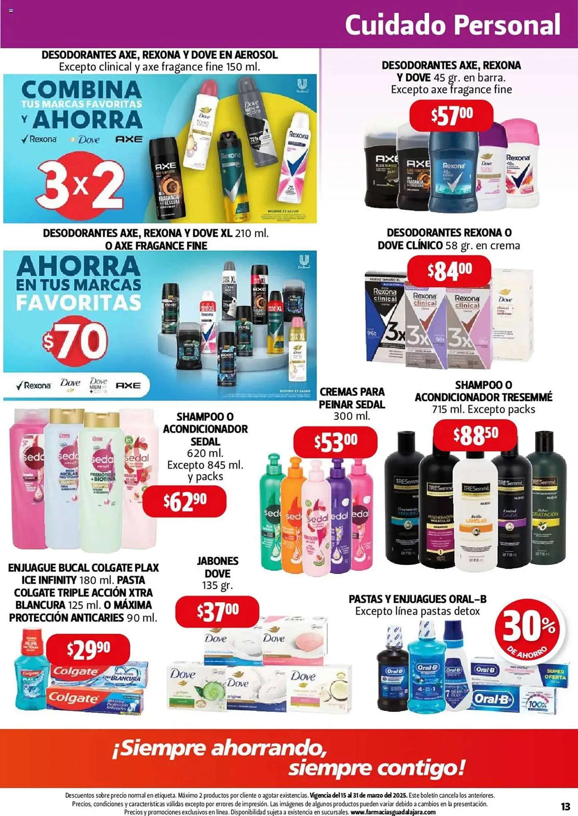 Catálogo de Catálogo Farmacias Guadalajara 15 de marzo al 31 de marzo 2025 - Pagina 13
