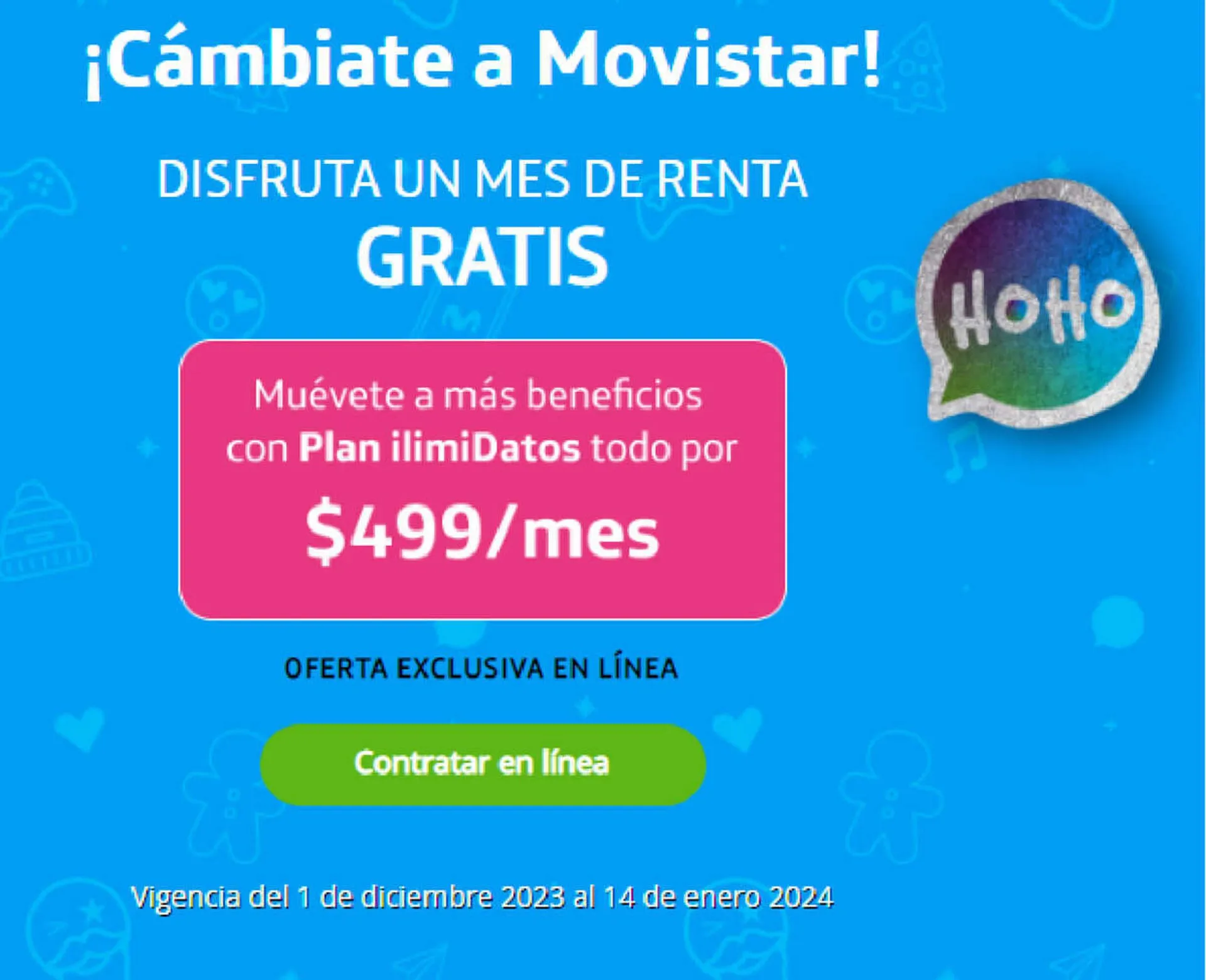 Disfruta las ofertas Movistar