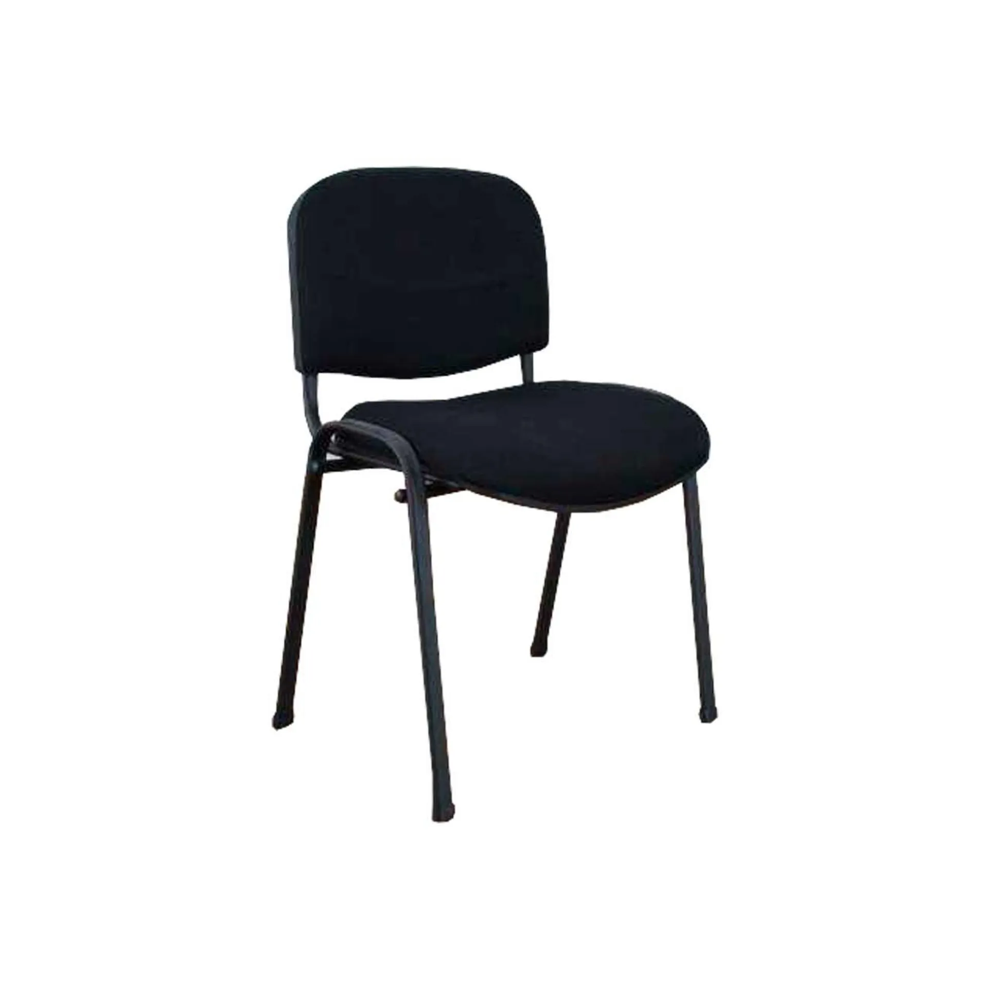 SILLA DE VISITA SIN BRAZOS TAPIZADA C/NEGRO MARCA OFFIHO