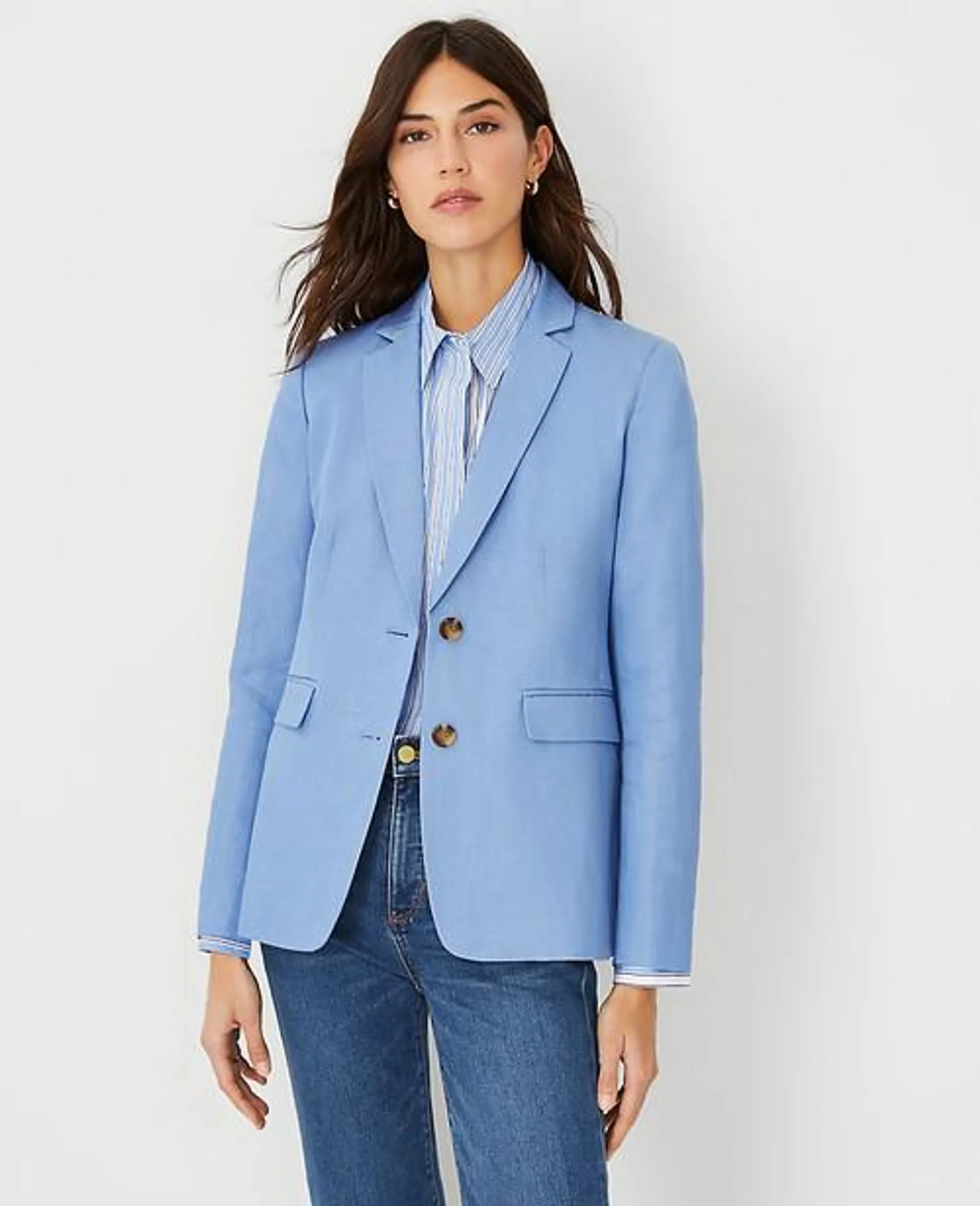 Blazers Ann Taylor The Greenwich Azules | 165392-VMH