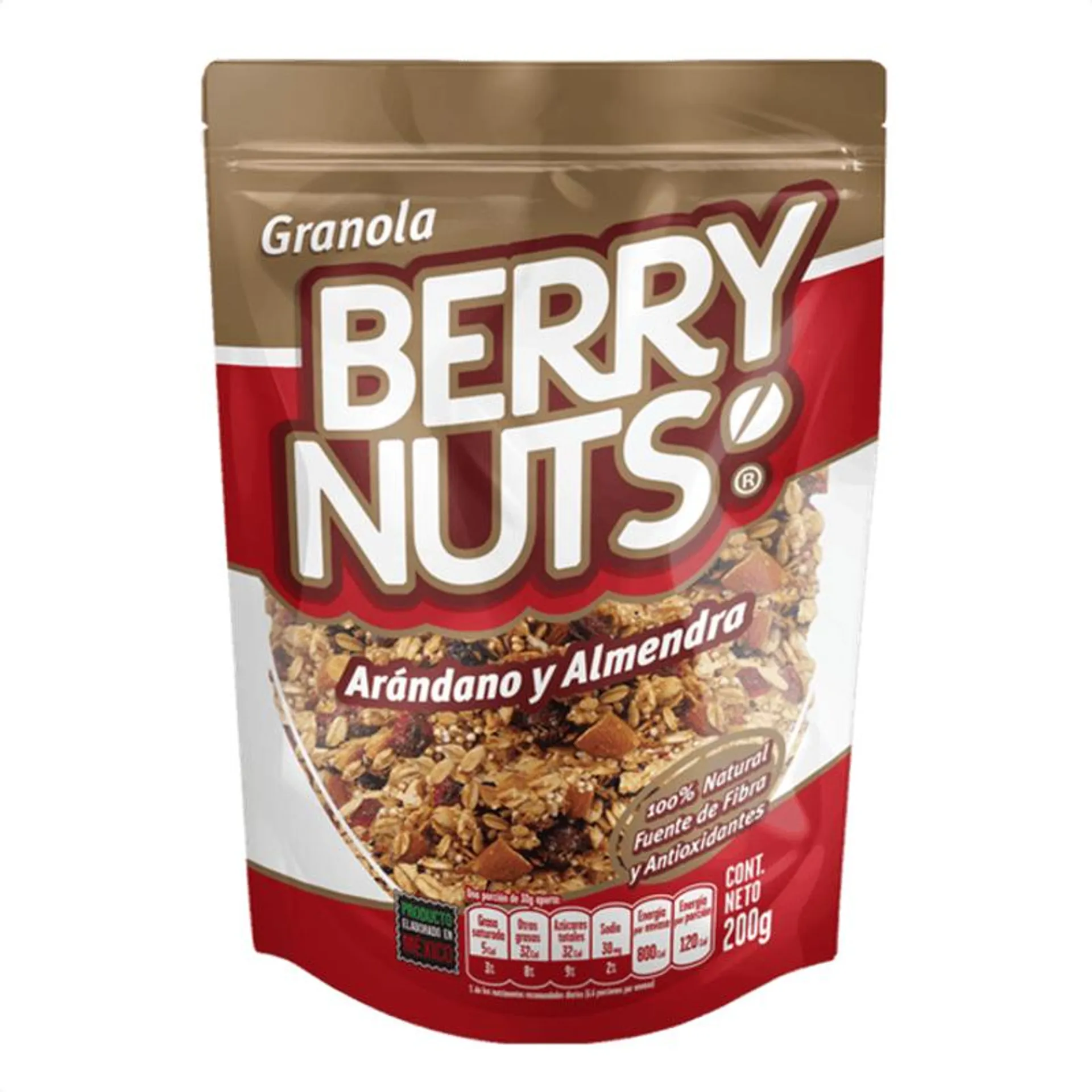 Berry Nuts Granola Arandano Y Almendra 200 g