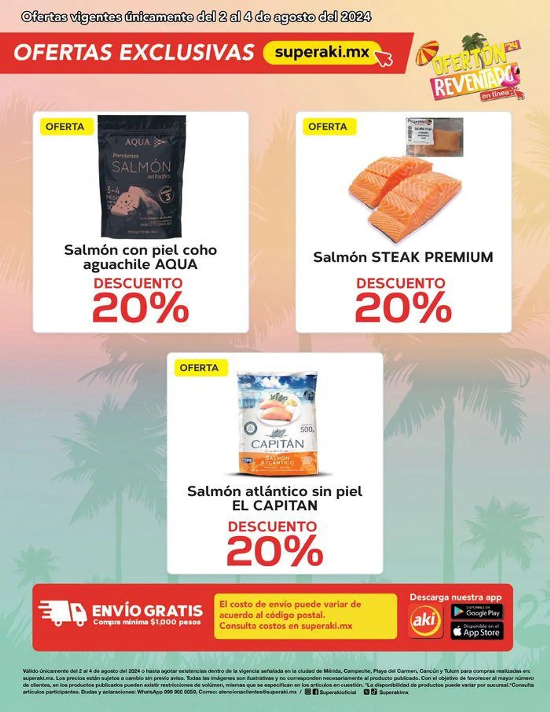 Catálogo de Ofertas exclusivas 2 de agosto al 4 de agosto 2024 - Pagina 1