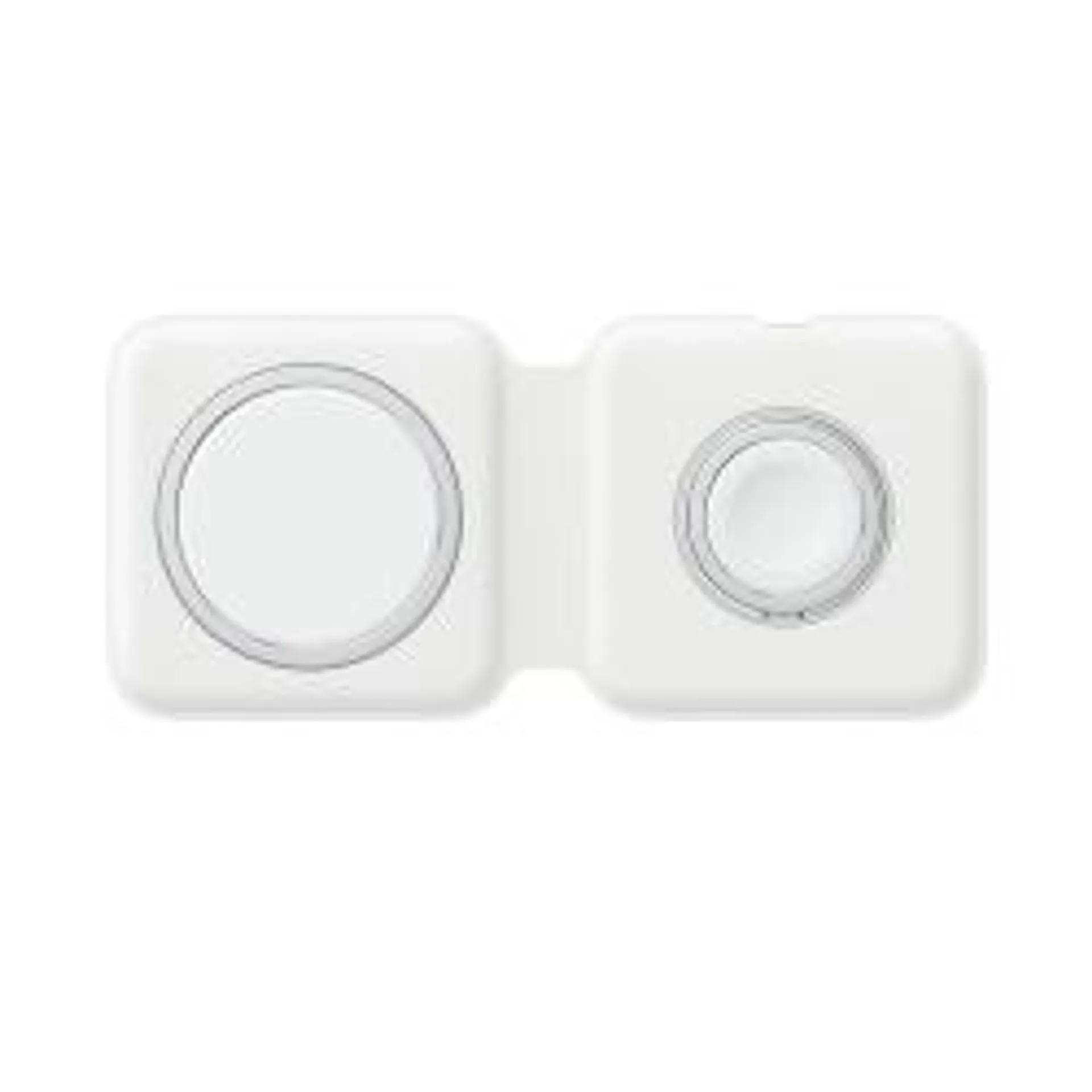 Apple Cargador Inalámbrico MagSafe Duo Charger, 9V, USB C, Blanco