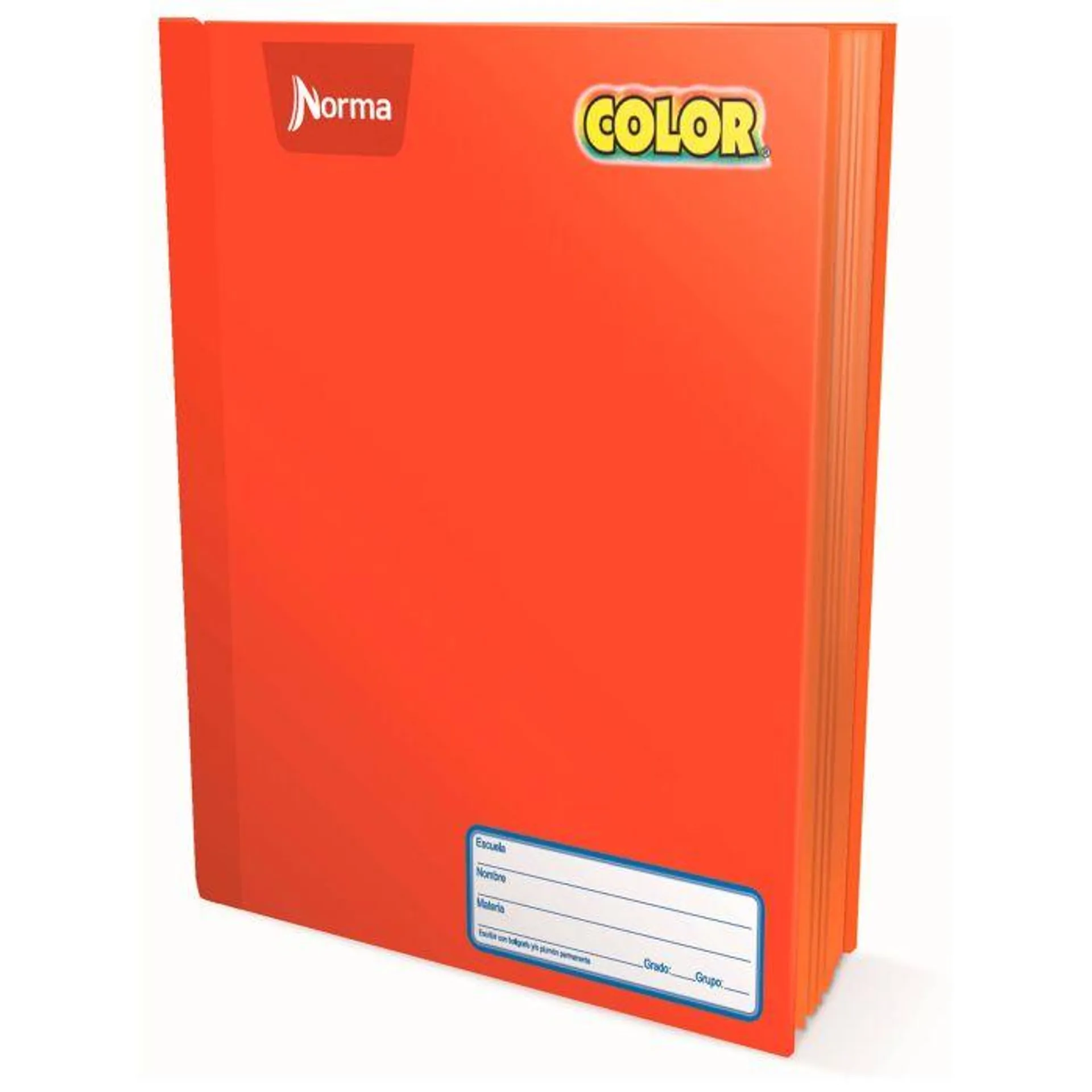 Cuaderno Profesional Cosido Norma Color 360 Cuadro Chico 100 h.