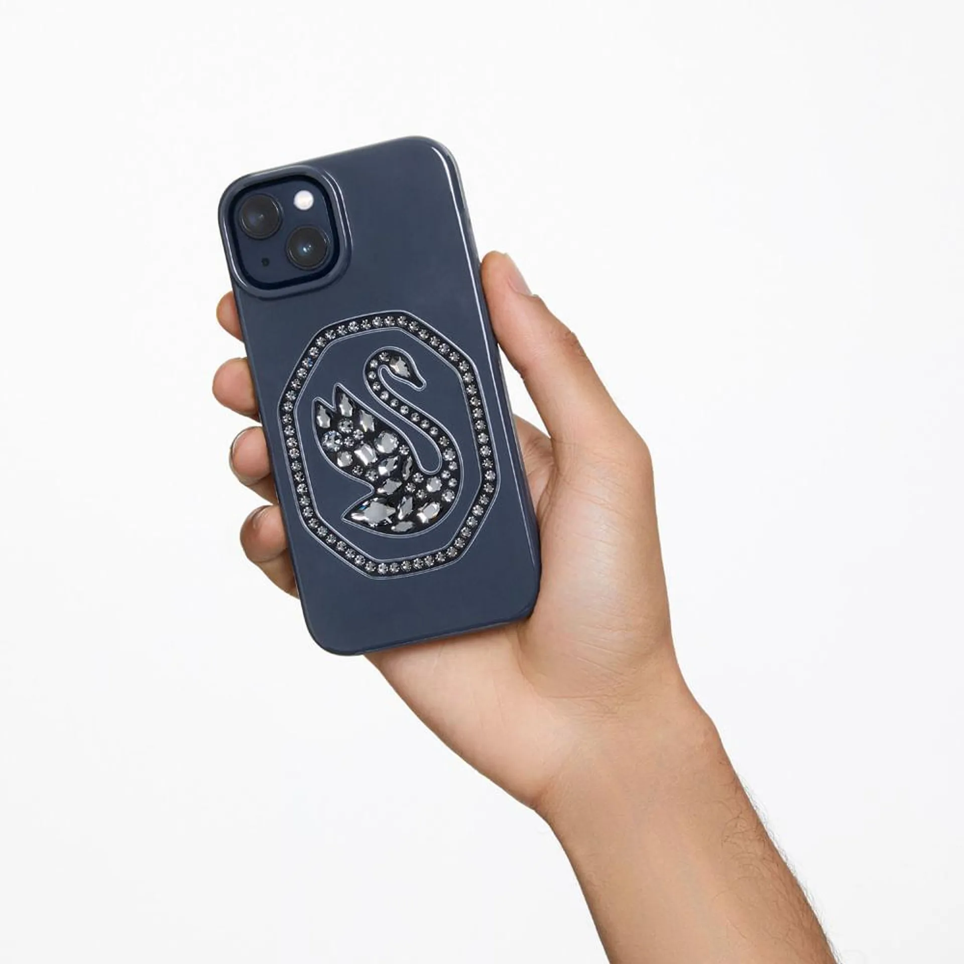 Funda para smartphone, Cisne, iPhone® 14 Pro, Negro
