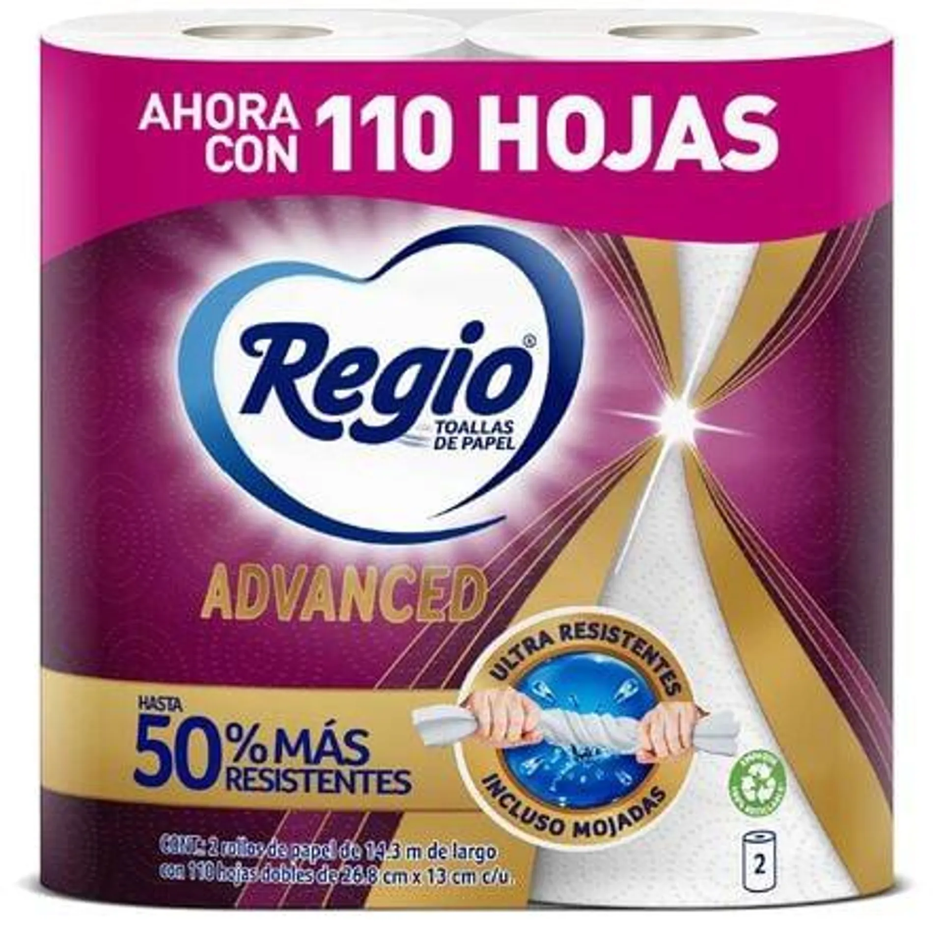 Toalla de Cocina Regio Advanced 2 Rollos