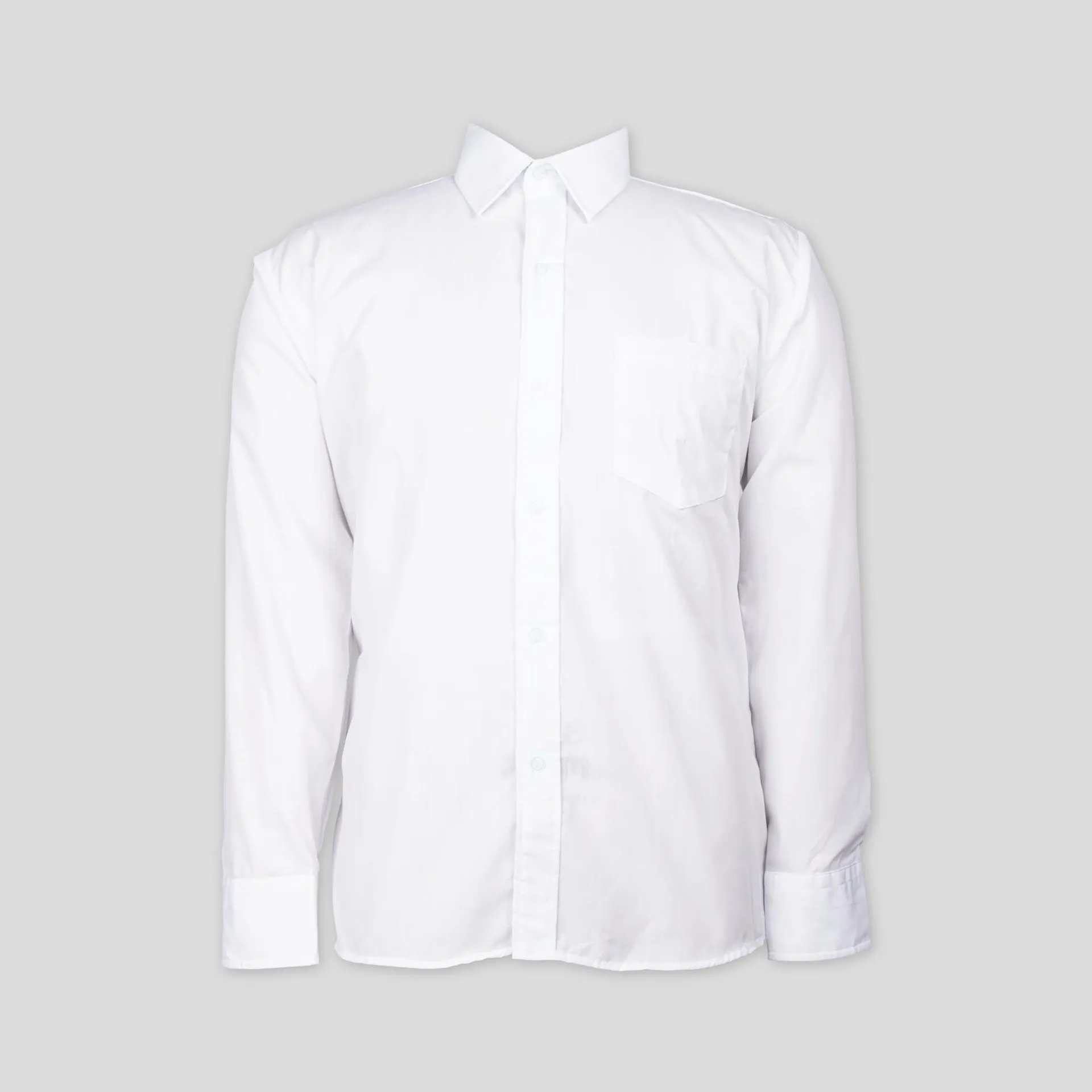 CAMISA LISA BLANCO M PARA HOMBRE