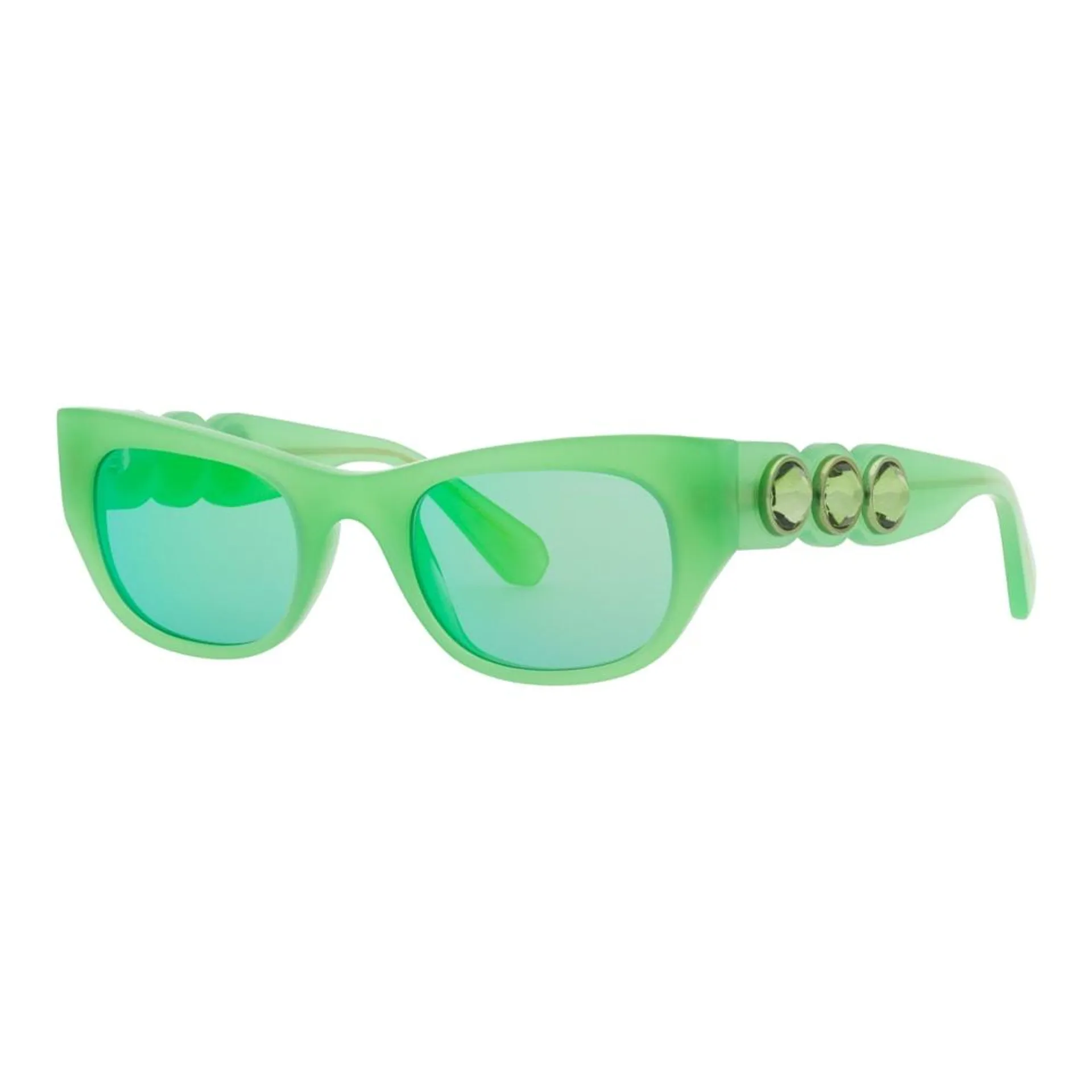 Gafas de sol, Forma ovalada, SK6022, Verdes