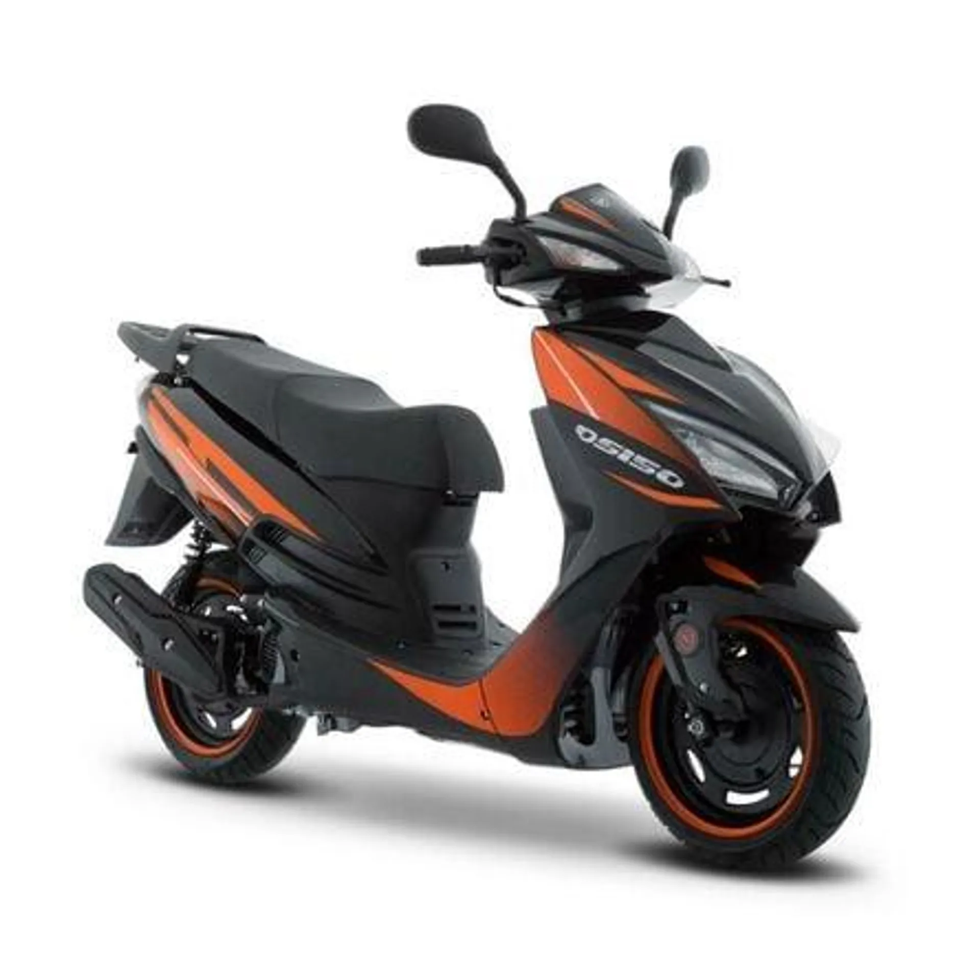 Motoneta Italika Ds150 Naranja Negro