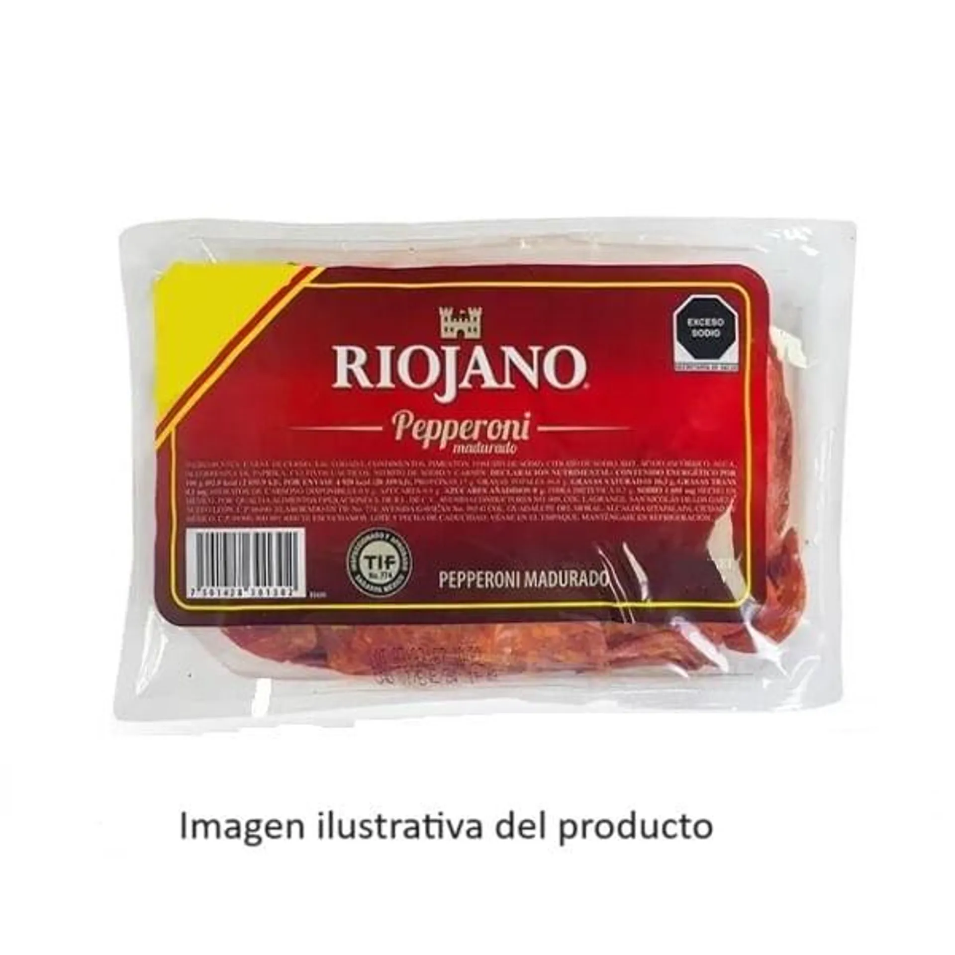 Pepperoni Riojano reb 250 g aproximado