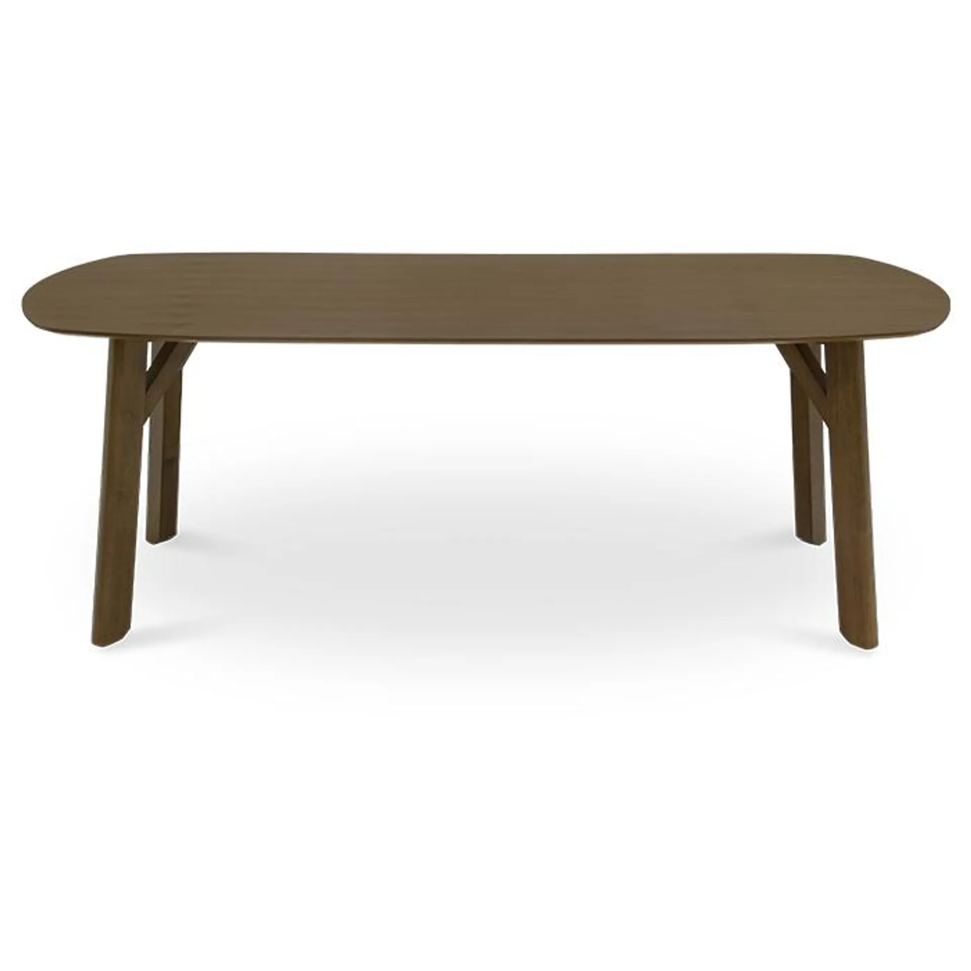 Mesa De Comedor P/8 Nogal Nemi