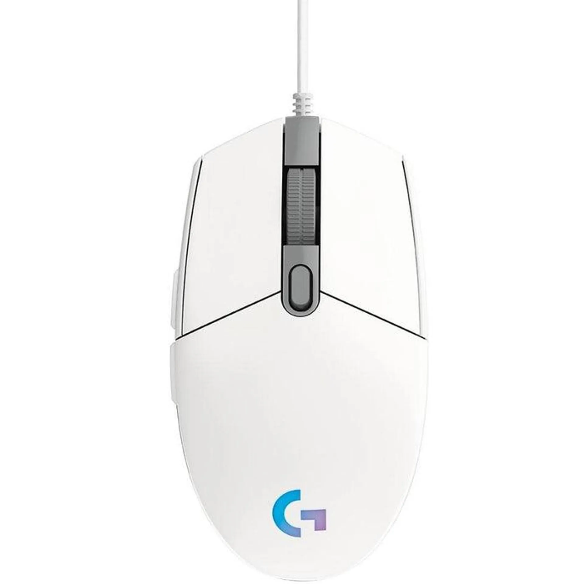 Mouse Gamer LOGITECH G203 RGB Lightsync 8000 DPI 6 Botones Blanco 910-005794