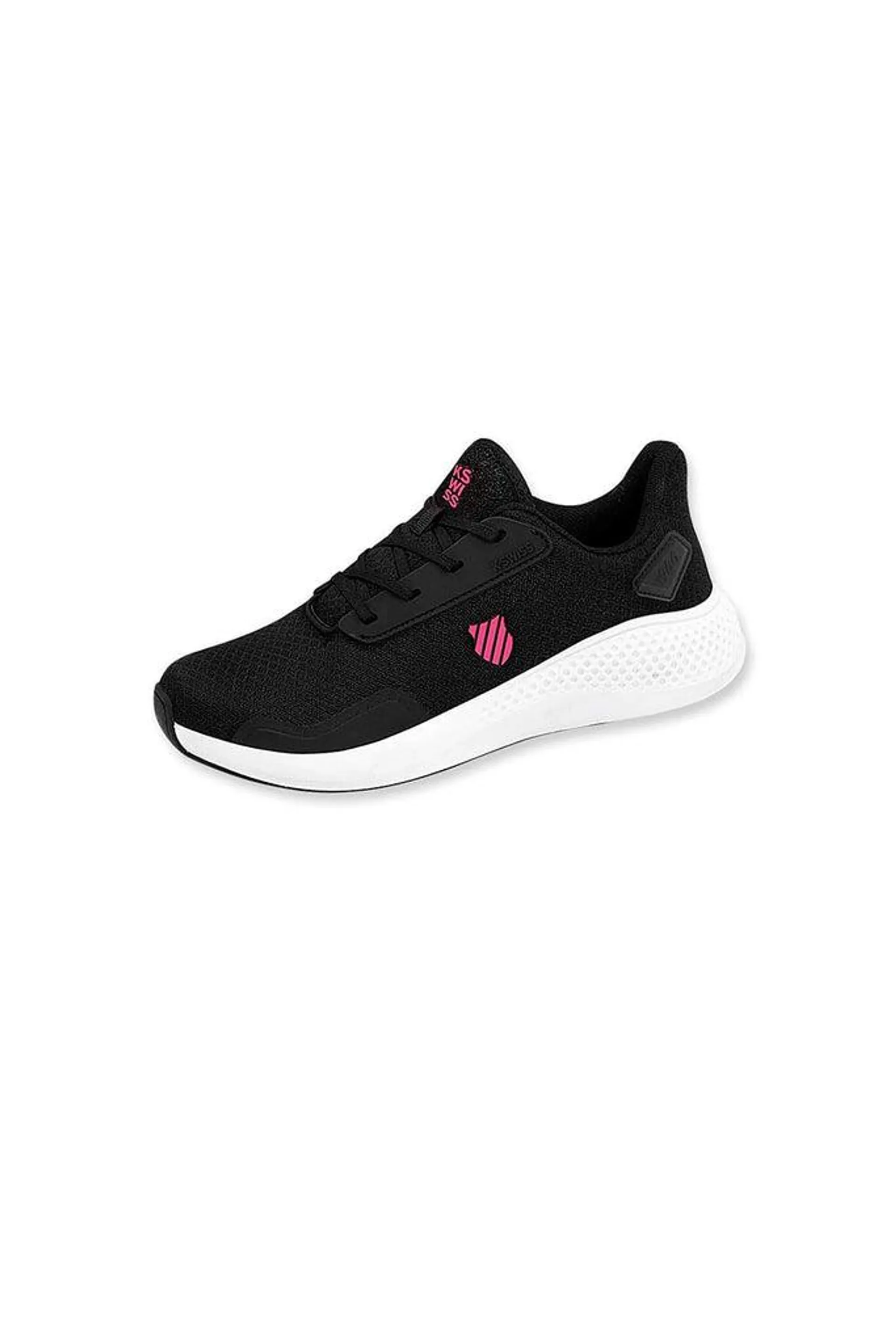 K8F411 Tenis Deportivo Color Negro Confort Marca K-Swiss