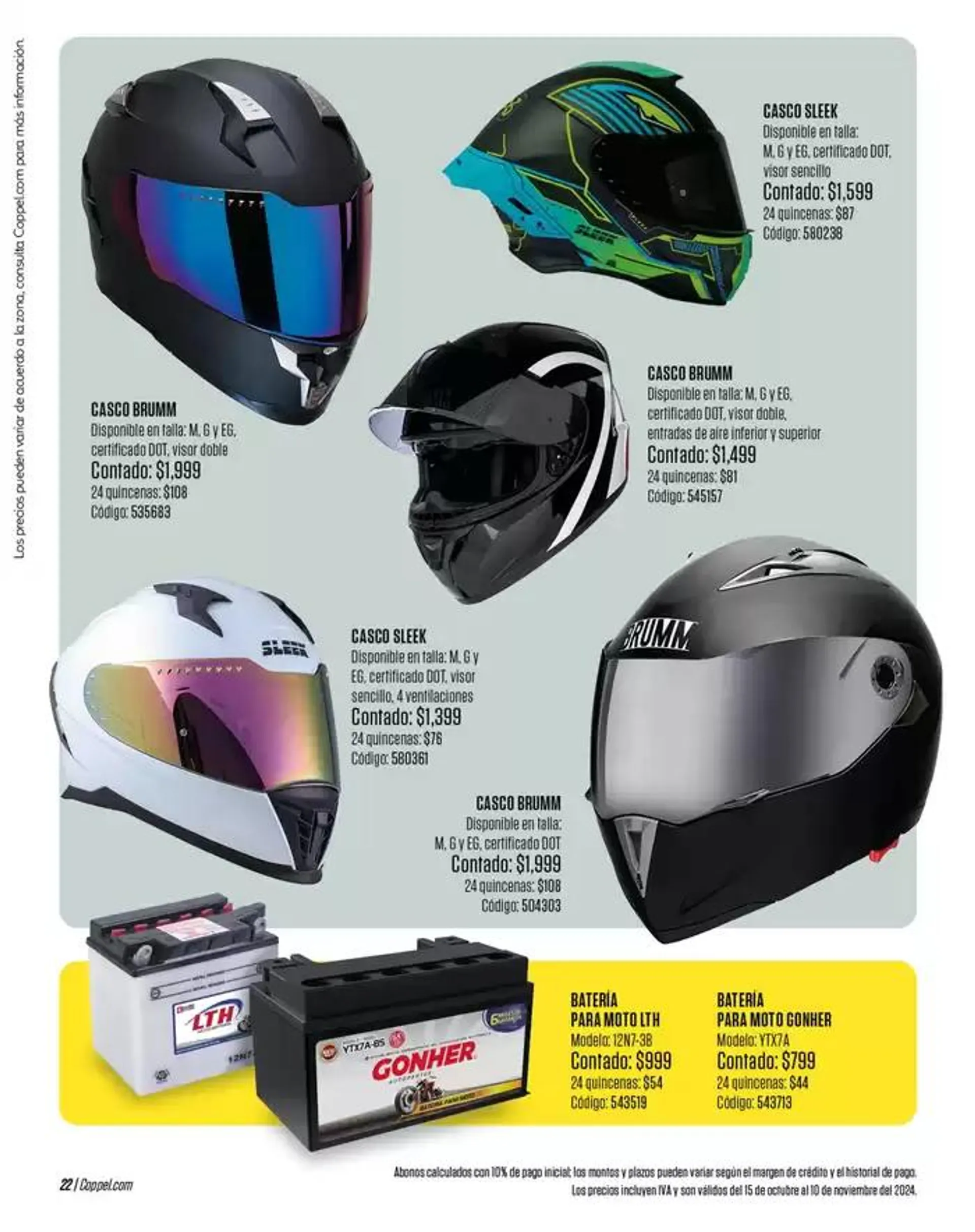 Catálogo de REVISTA OCTUBRE - MOTOS II 16 de octubre al 31 de octubre 2024 - Pagina 14