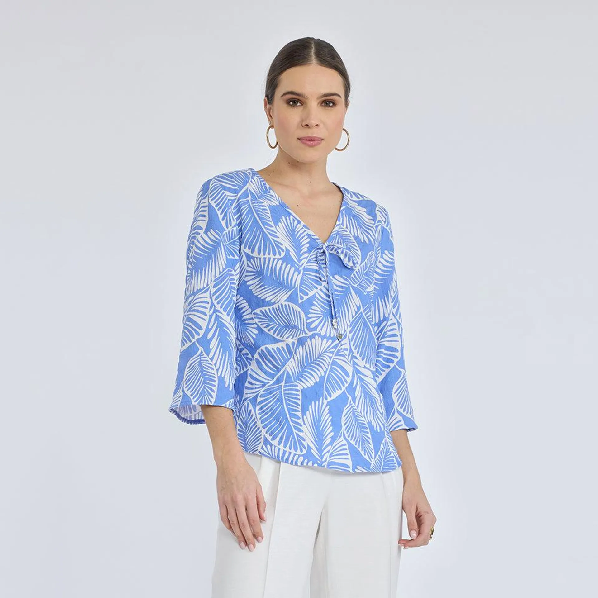 Blusa Leafy Luxe