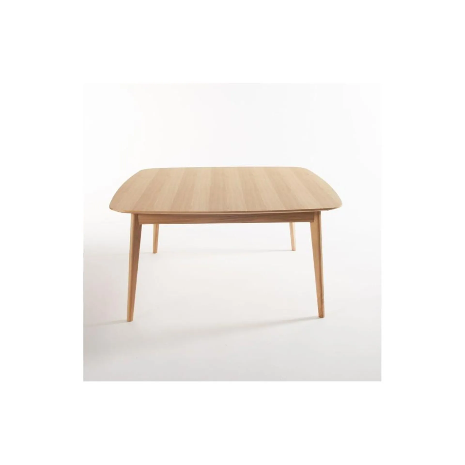 Jimmy [Wood] - Mesa de comedor estilo moderno con cubierta de encino