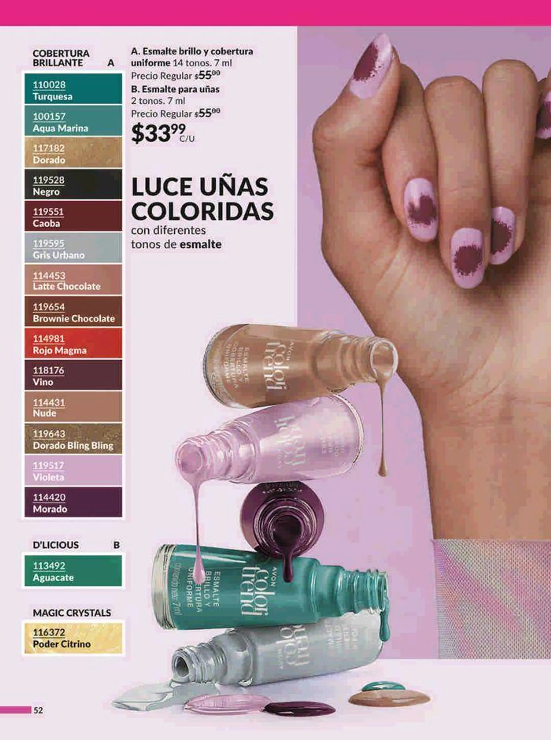 Catálogo de Avon COSMÉTICOS C17 20 de septiembre al 25 de octubre 2024 - Pagina 52