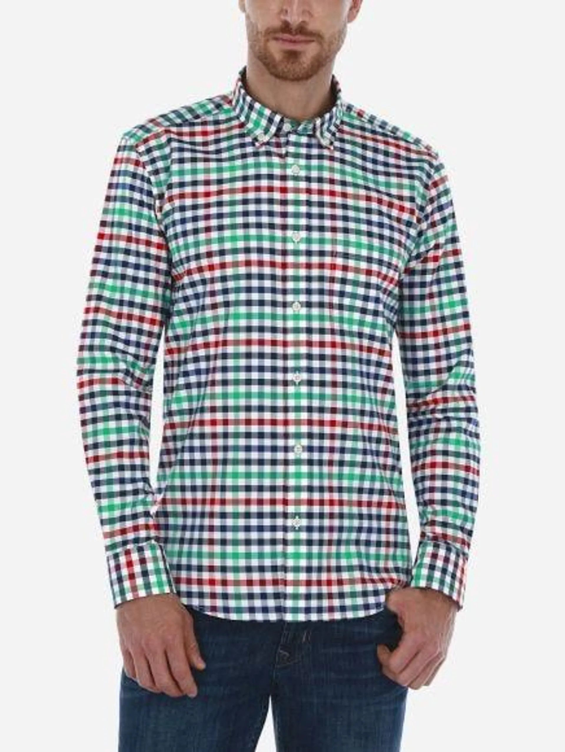 Camisa Casual Cuadros Regular Fit