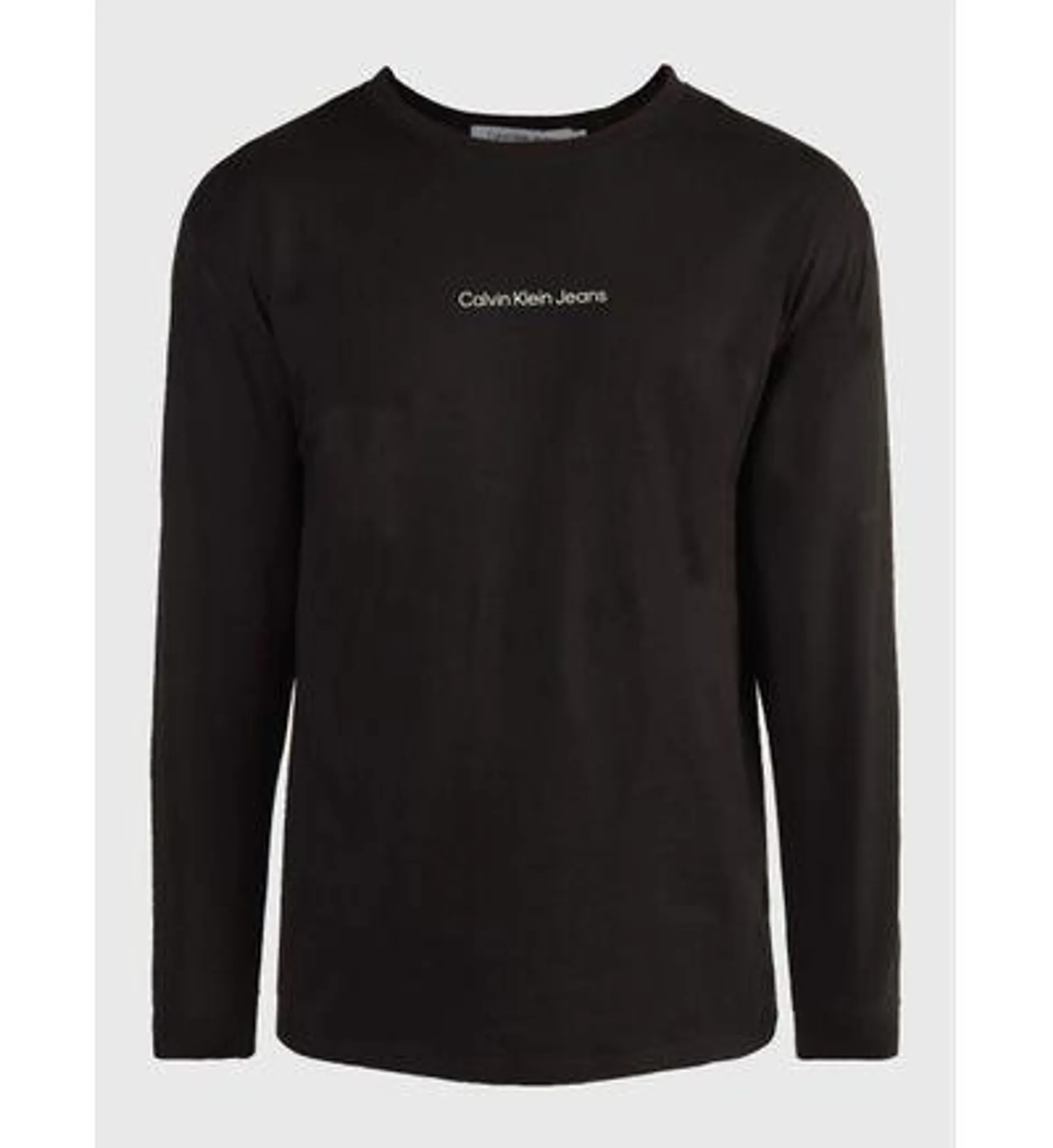 Playera Calvin Klein Logo Hombre Negro