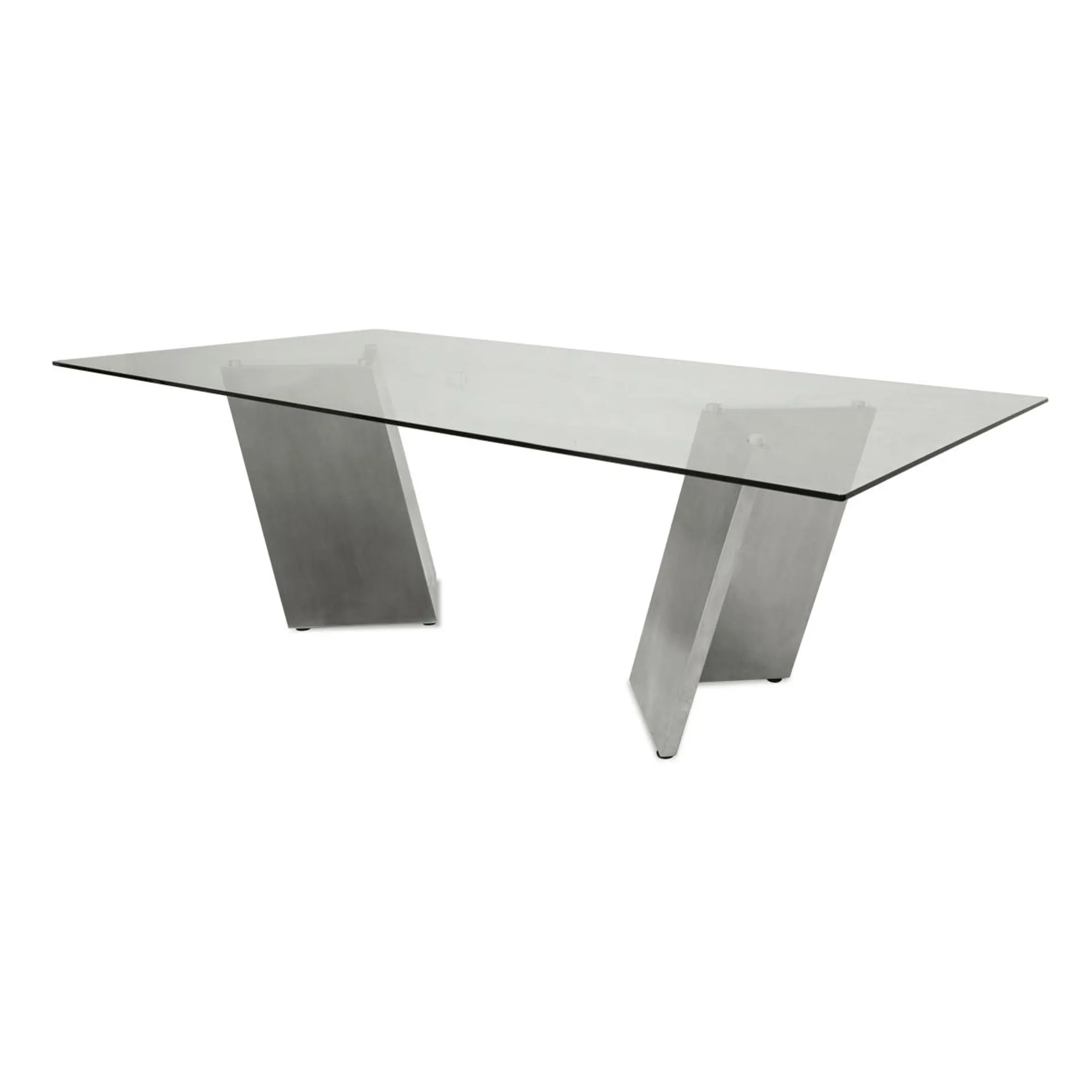 Mesa De Comedor P/10 Plateada Graz