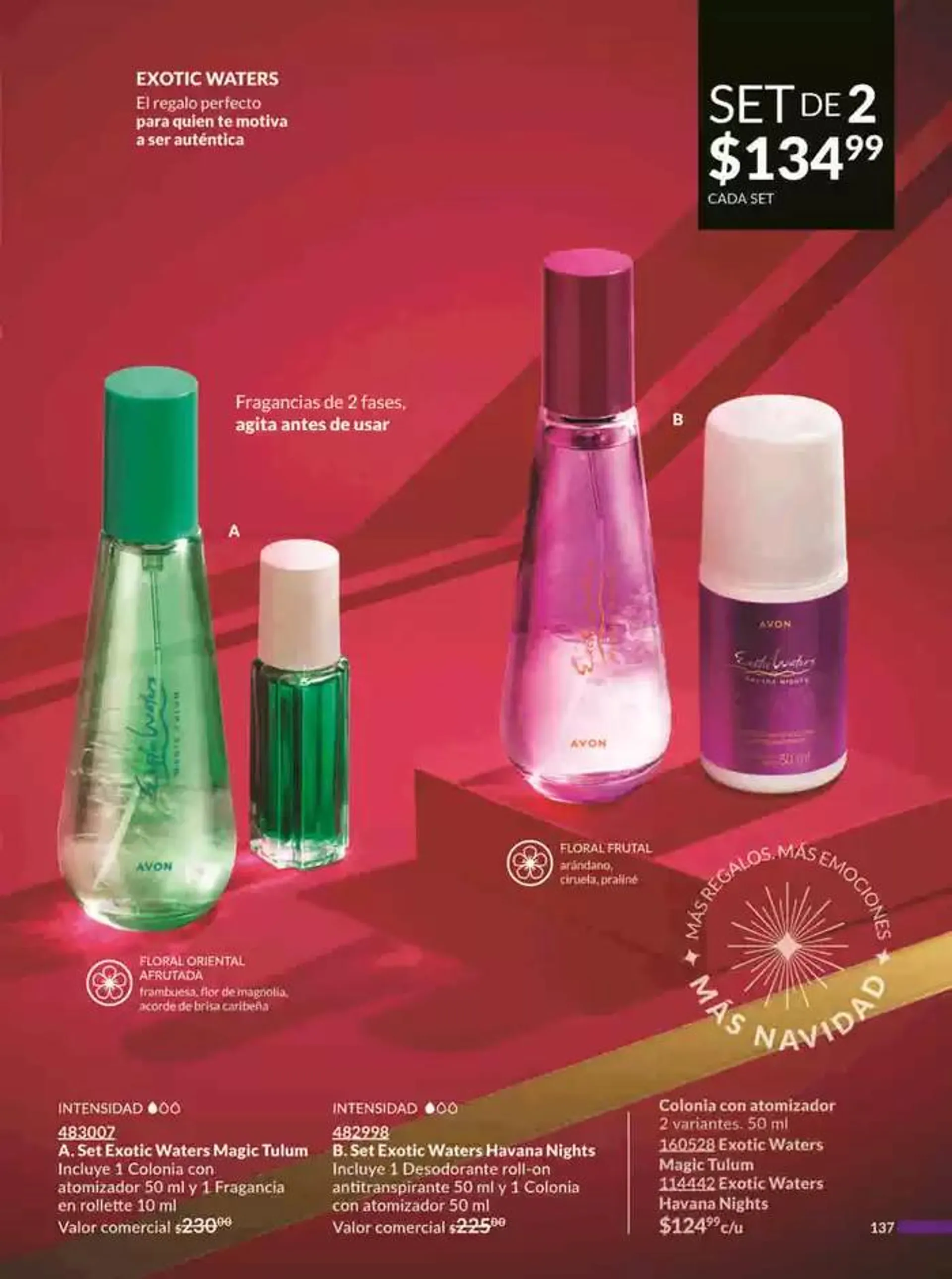 Catálogo de Avon COSMÉTICOS C18 9 de octubre al 15 de noviembre 2024 - Pagina 137