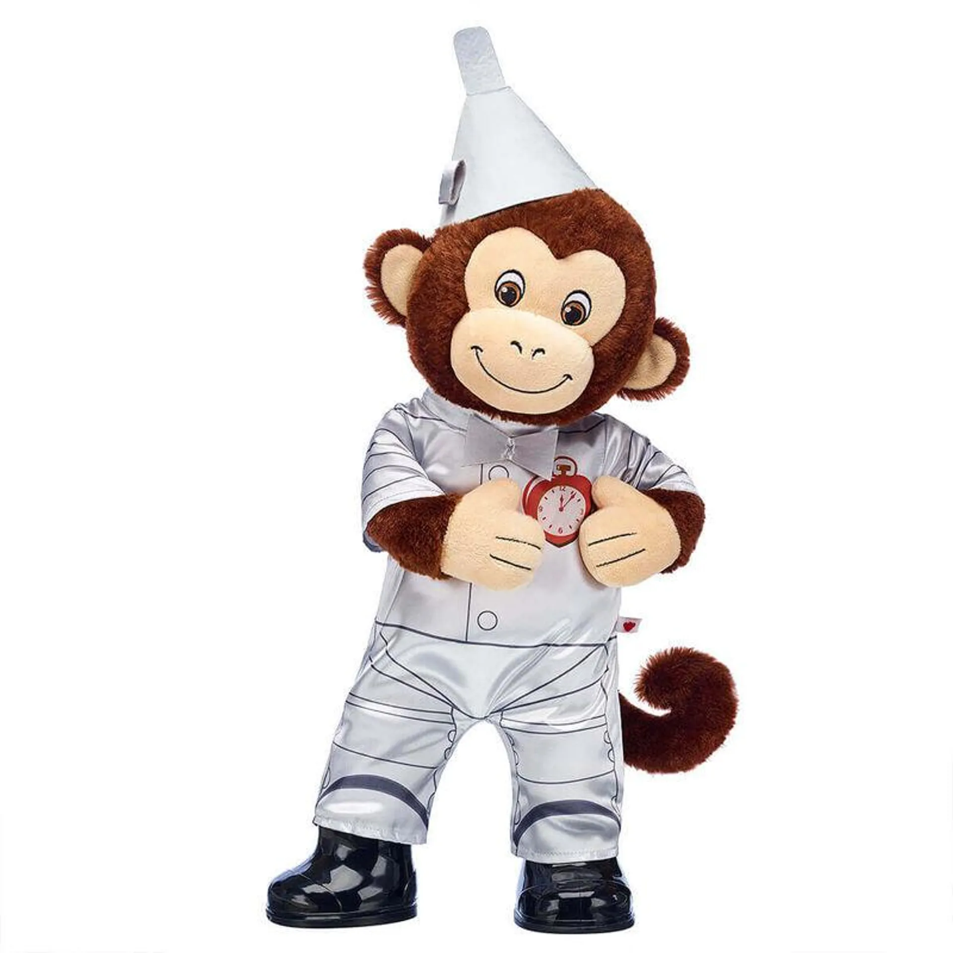 Smiley Monkey Stuffed Animal with The Wizard of Oz™ Tin Man Costume Gift Set