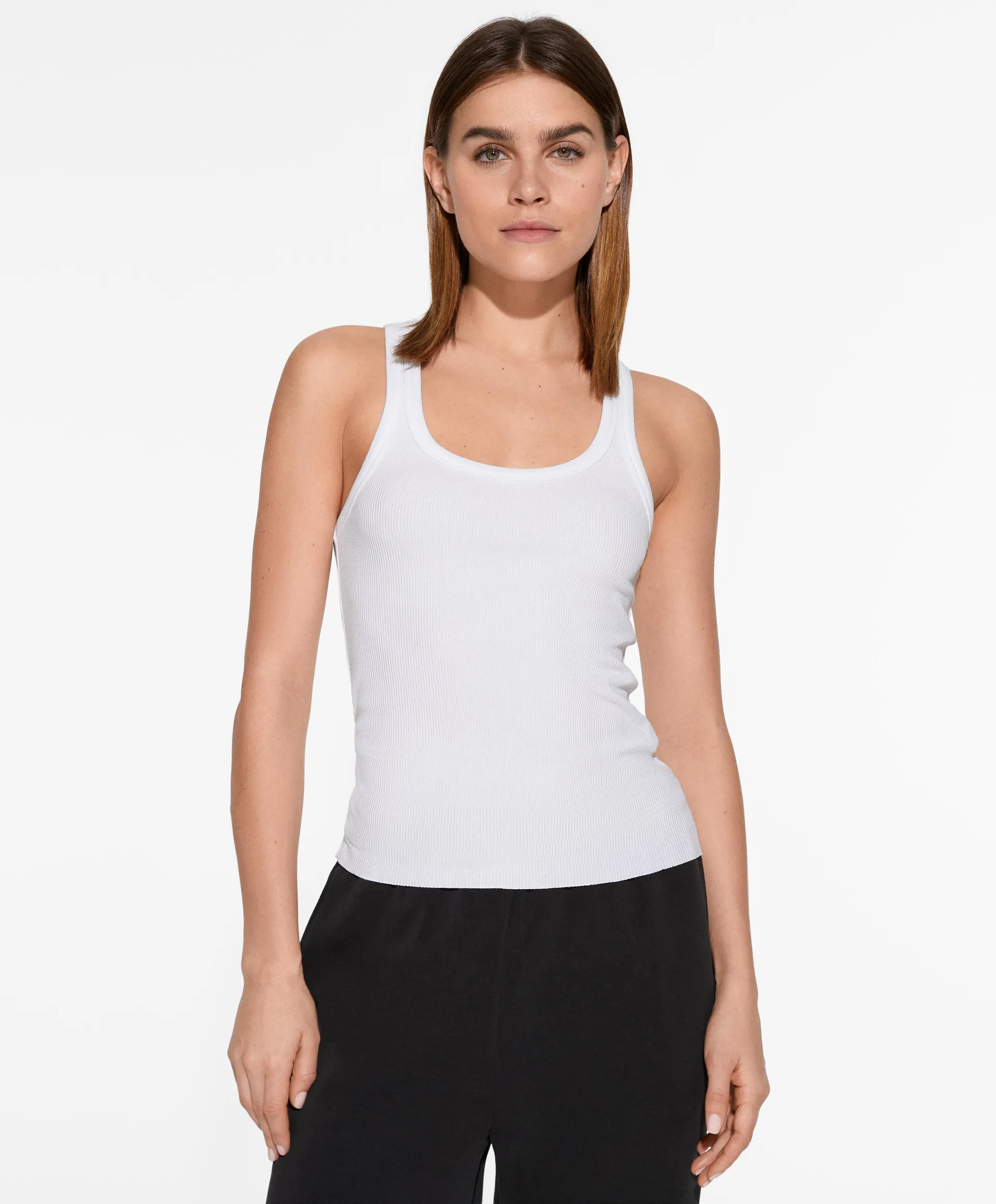 Camiseta tirantes rib