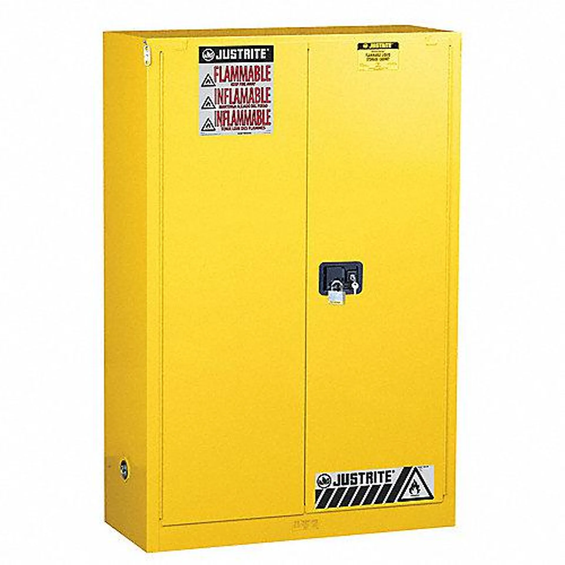 Gabinete de Seguridad para Líquidos Inflamables 2 puertas Amarillo
