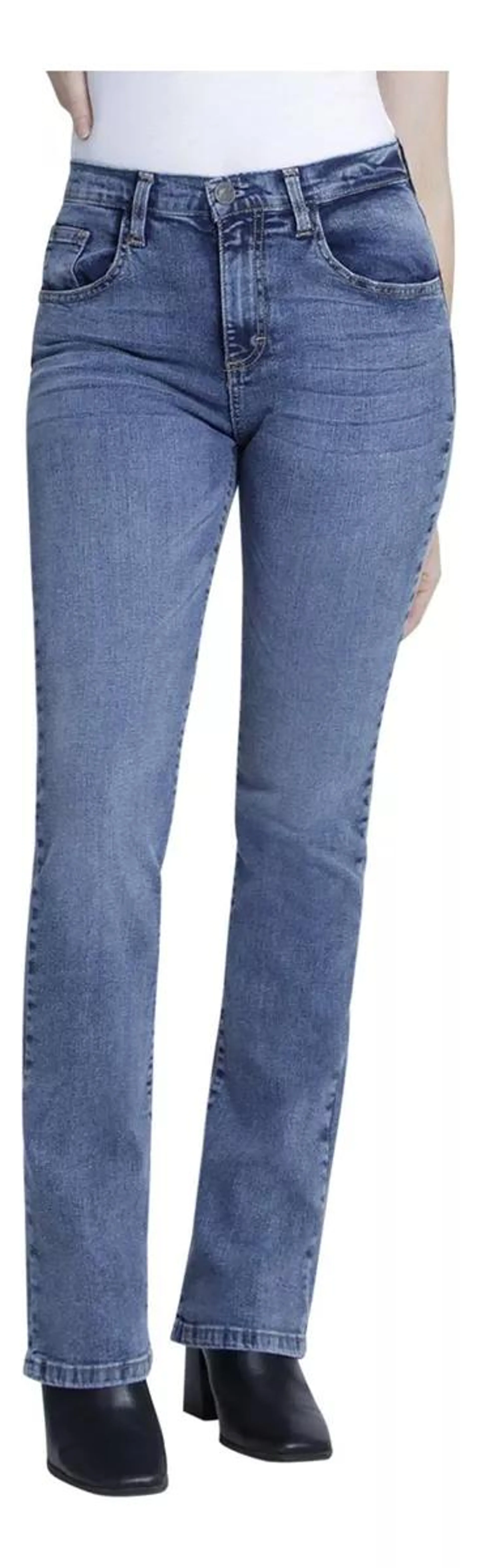 Jeans Vaquero Mujer Wrangler High Rise Boot Cut 163