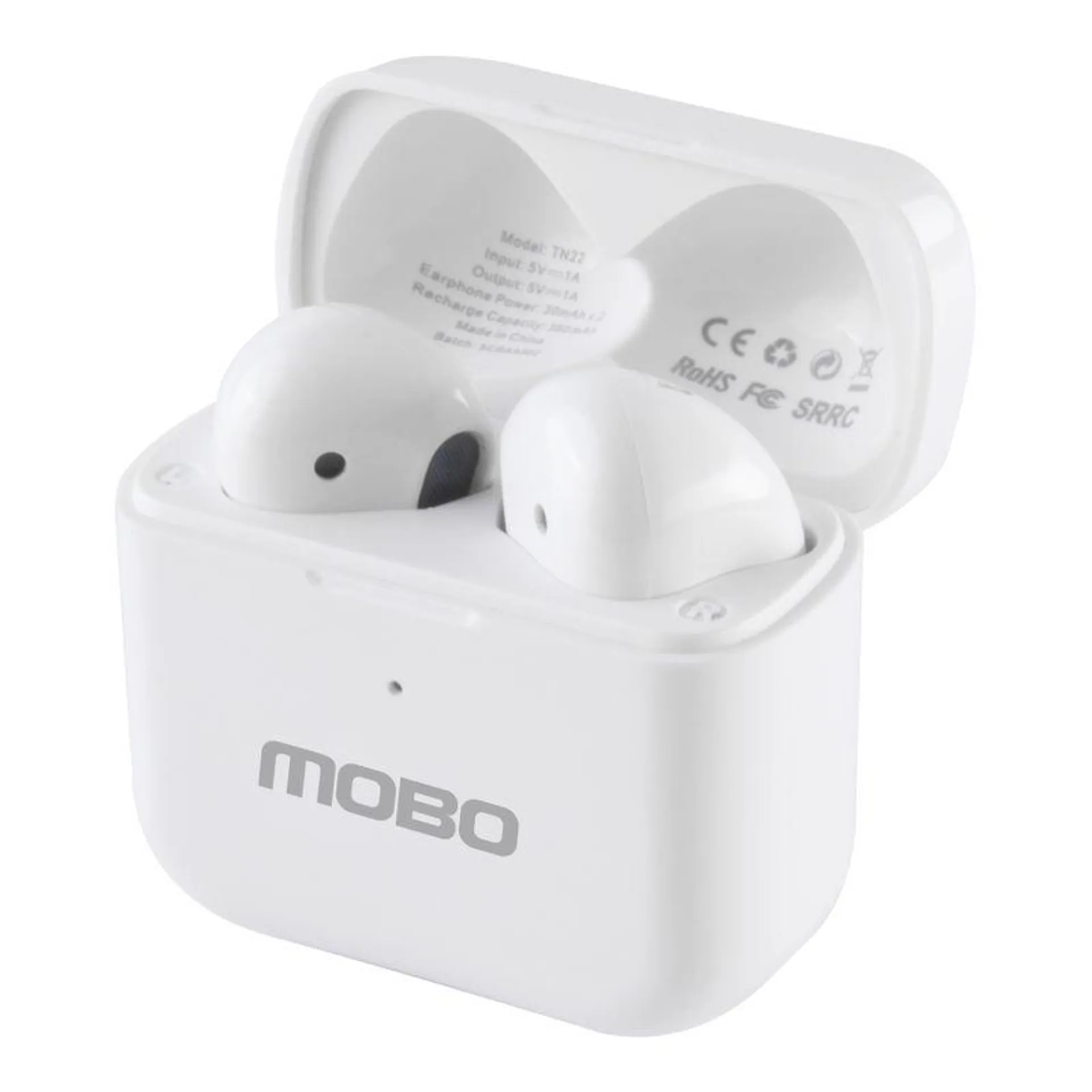 Audifonos Bluetooth Mobo One Blanco
