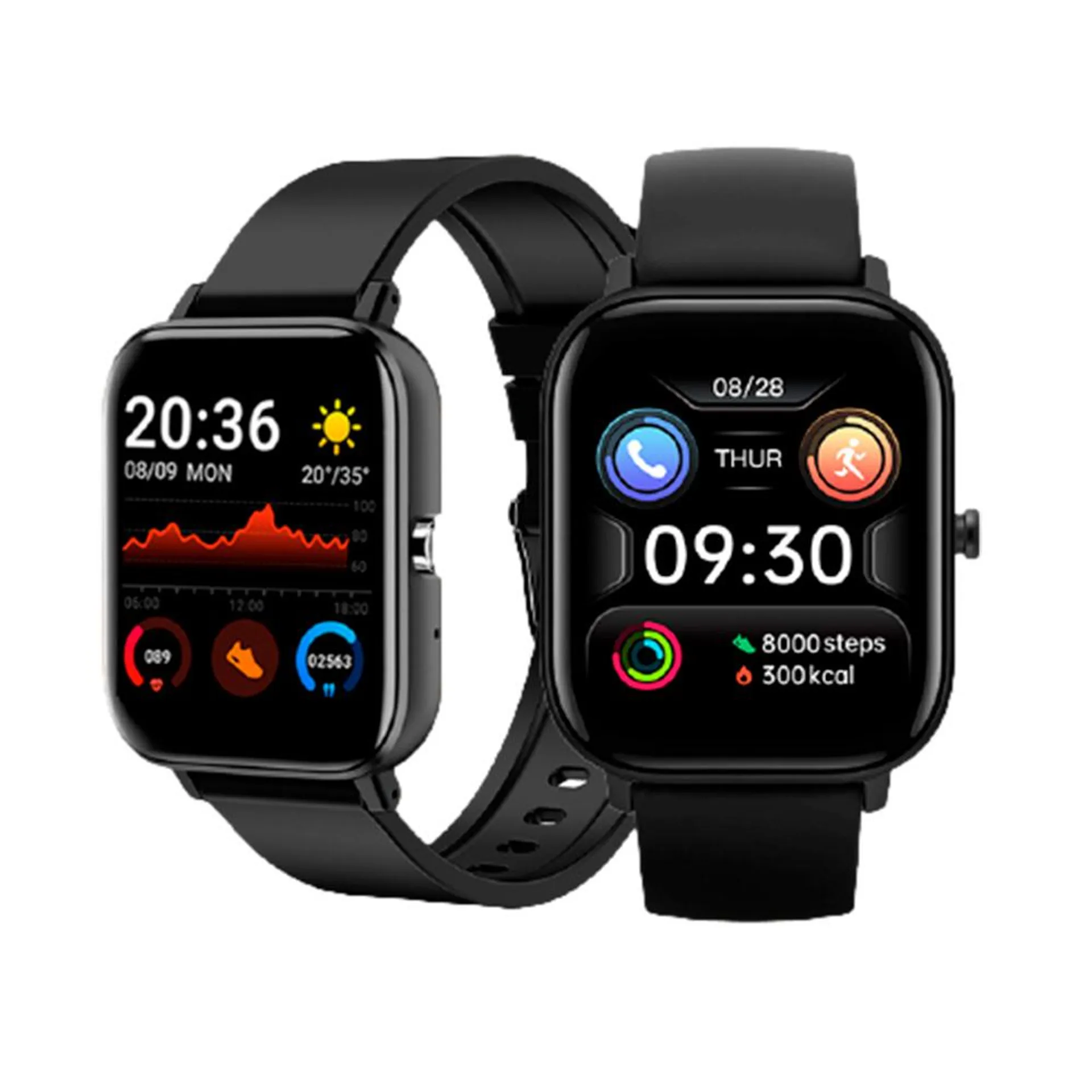 Stylos Smartwatch STASWM3B / Touch / Bluetooth 4.0 / Android / Negro / Resistente al Agua / STASWM3B