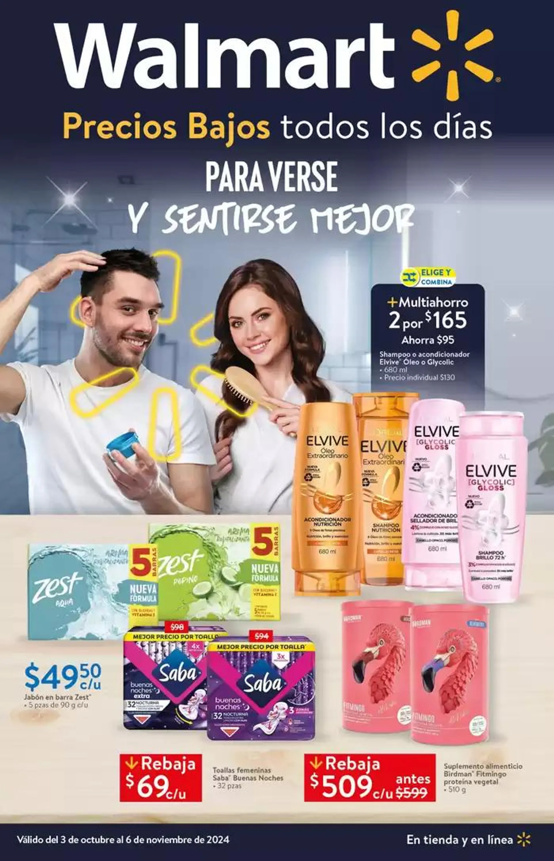 Catálogo de Walmart - Mi Belleza 21 de octubre al 6 de noviembre 2024 - Pagina 1