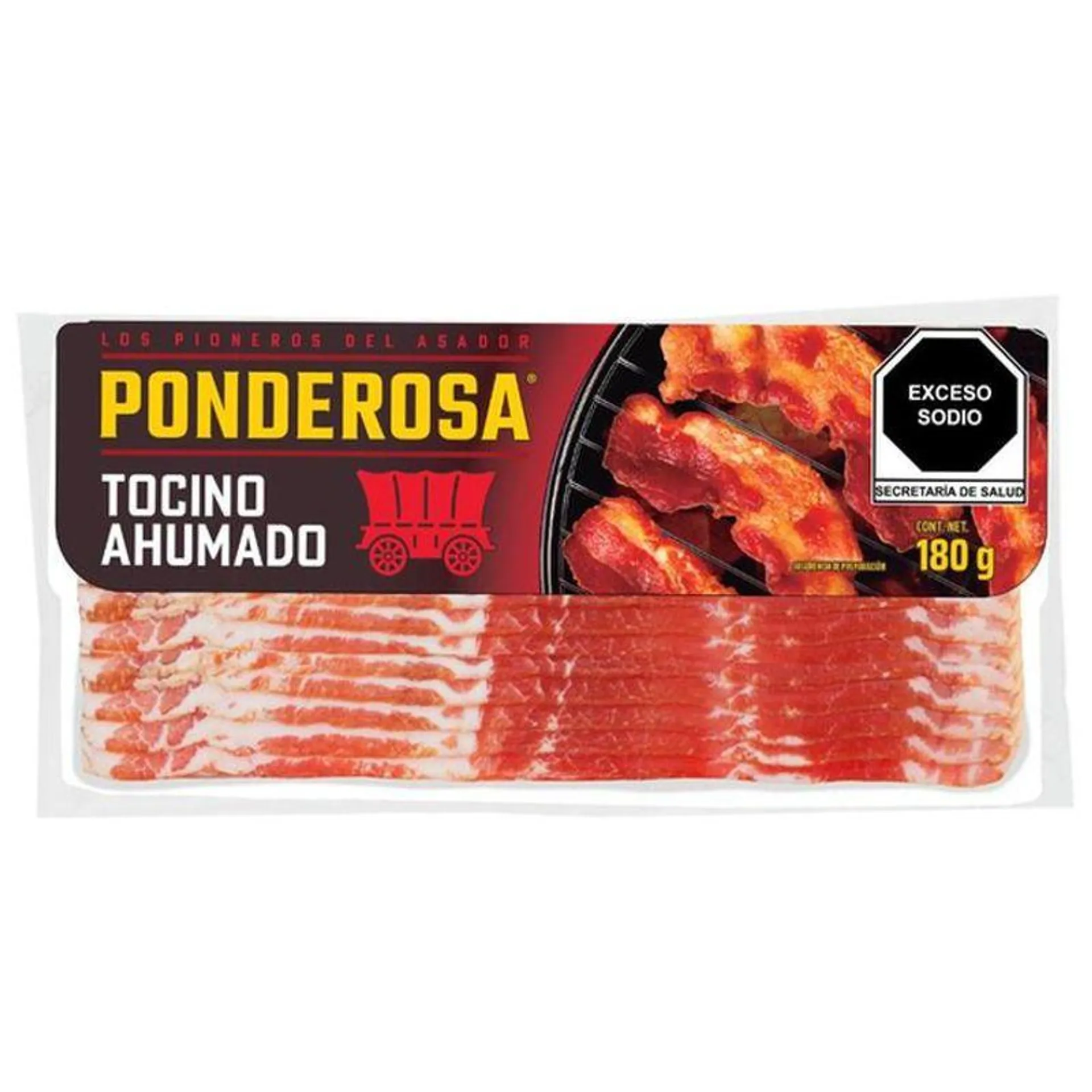 Ponderosa Tocino Ahumado 180 g