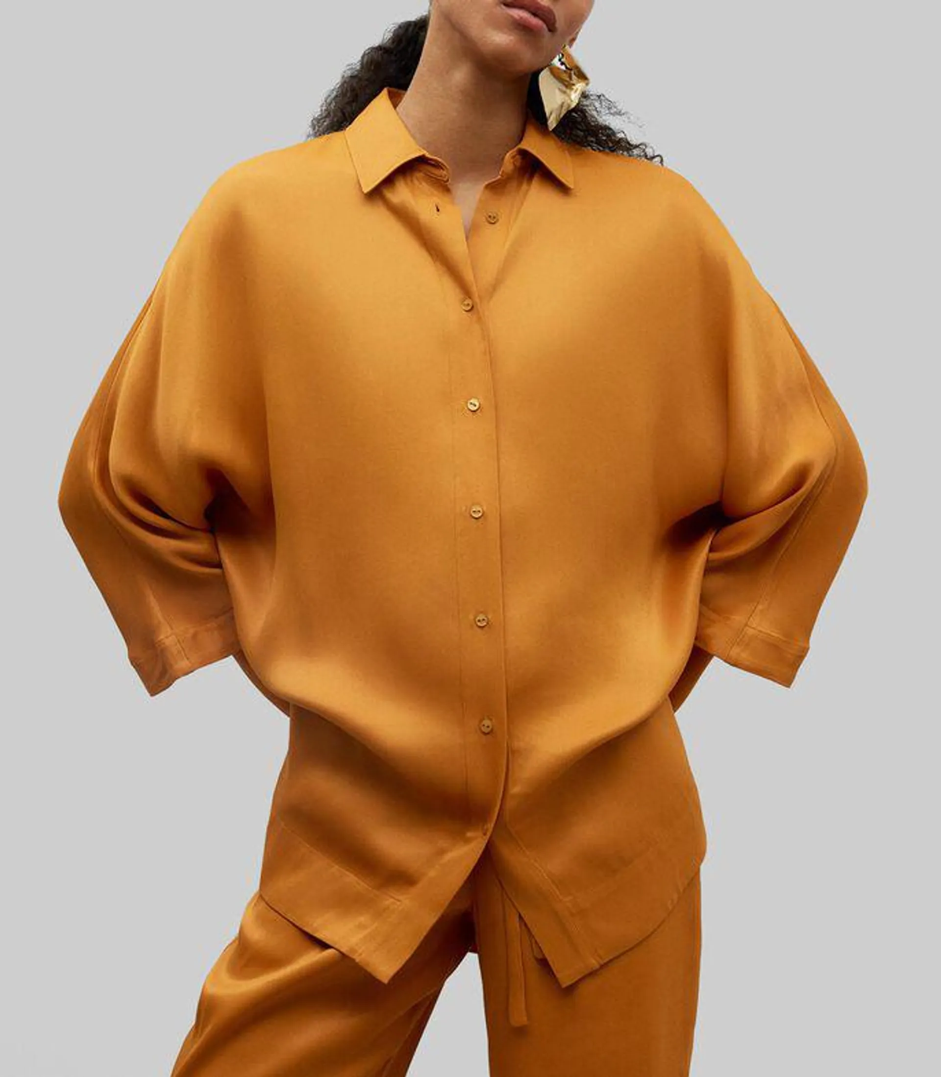 Camisa con manga 7,8 Mujer