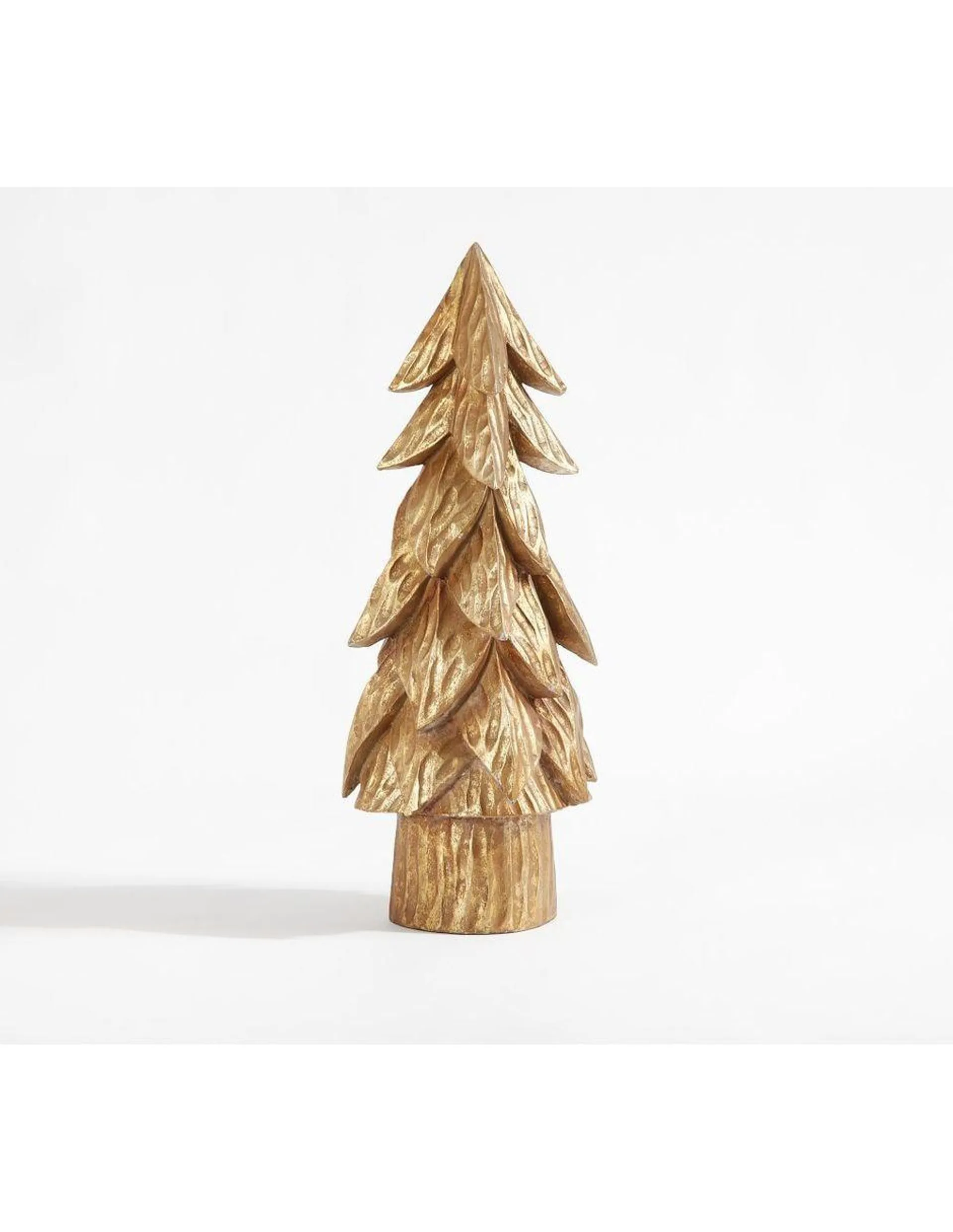 Figura decorativa pino Carved Wood de madera