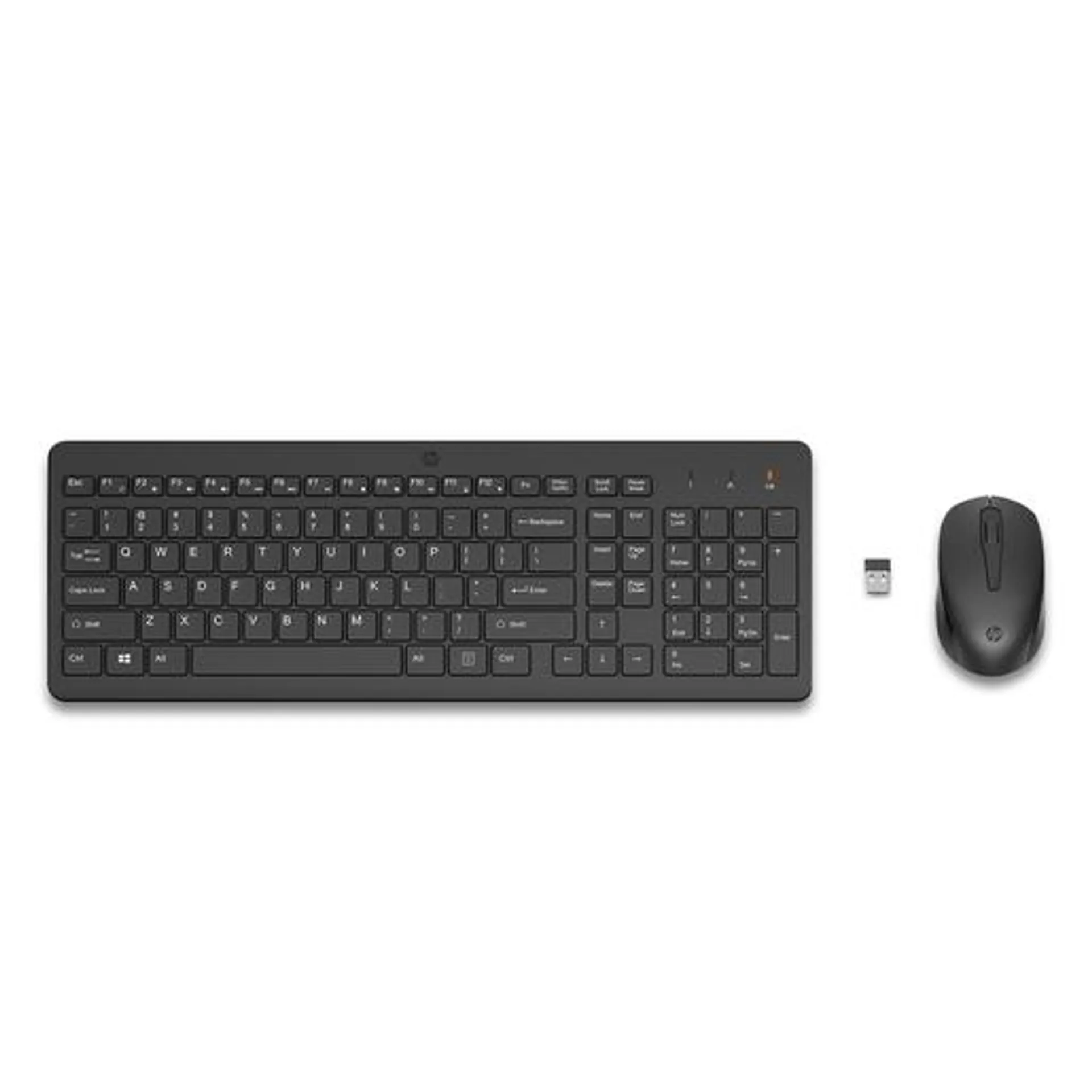 Teclado y Mouse Inalámbrico Hp 330 / USB / Estándar / Negro