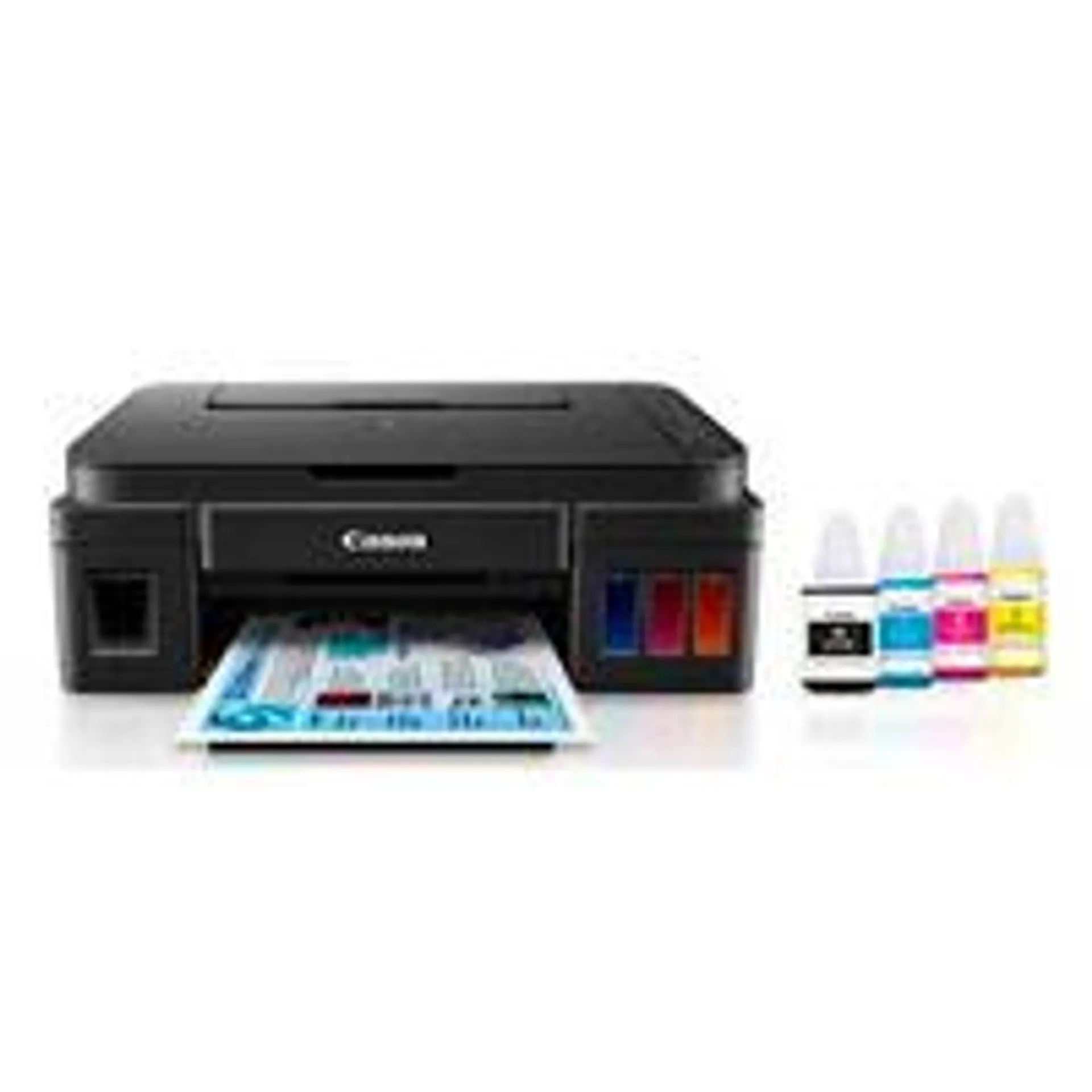 MULTIFUNCIONAL CANON G3110, TINTA CONTINUA, PPM 8.8 NEGRO / 5.0 COLOR, USB, WIFI, SIMPLEX, CAMA PLANA CARTA / A4, COMPATIBLE WINDOWS / IOS / ANDROID, CONSUMIBLES GI-190 CANON 2315C004AB